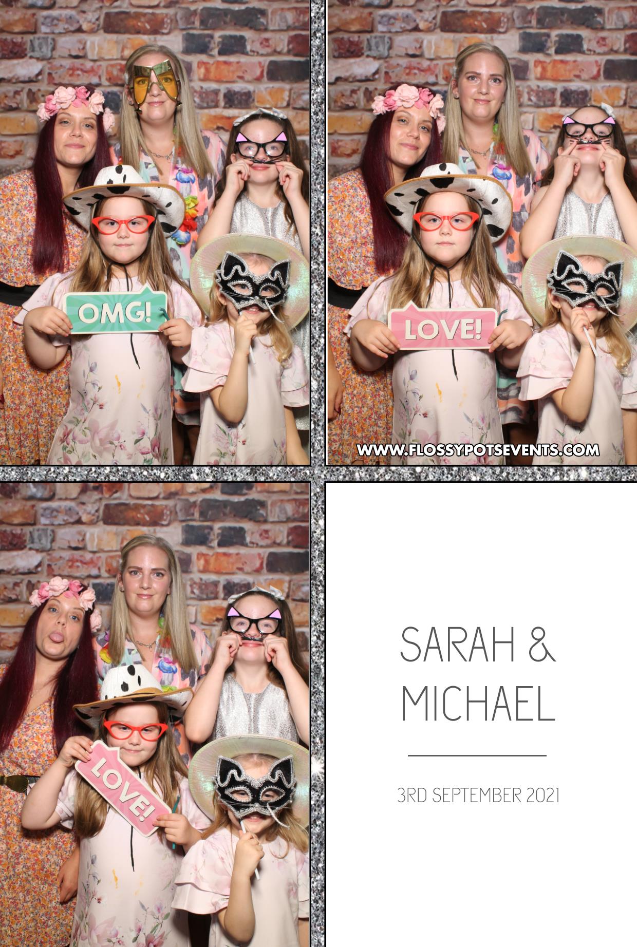 Sarah & Michael | View more photos from the event at gallery.boothtube.co.uk/u/BoothtubeLtd/Sarah-Michael