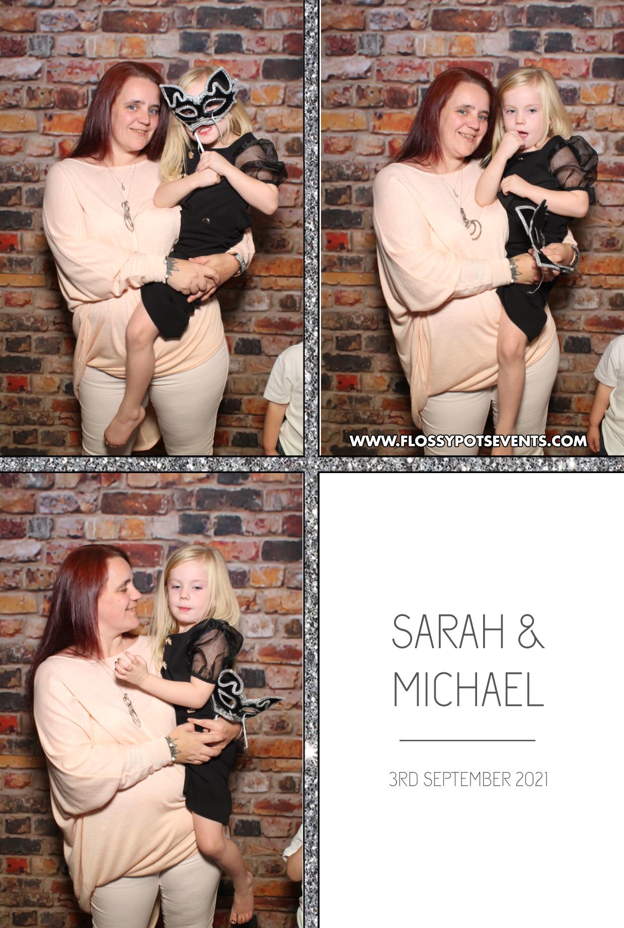 Sarah & Michael | View more photos from the event at gallery.boothtube.co.uk/u/BoothtubeLtd/Sarah-Michael
