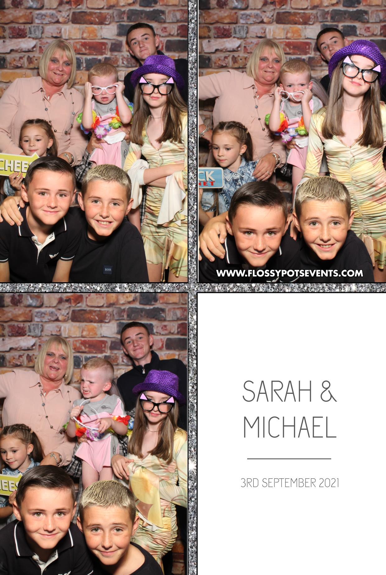 Sarah & Michael | View more photos from the event at gallery.boothtube.co.uk/u/BoothtubeLtd/Sarah-Michael