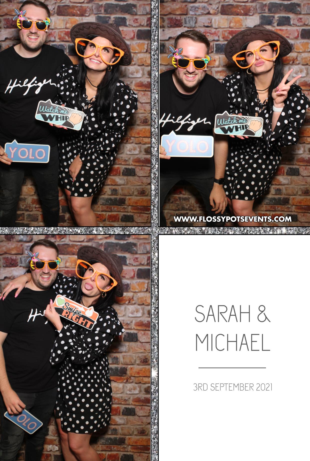 Sarah & Michael | View more photos from the event at gallery.boothtube.co.uk/u/BoothtubeLtd/Sarah-Michael