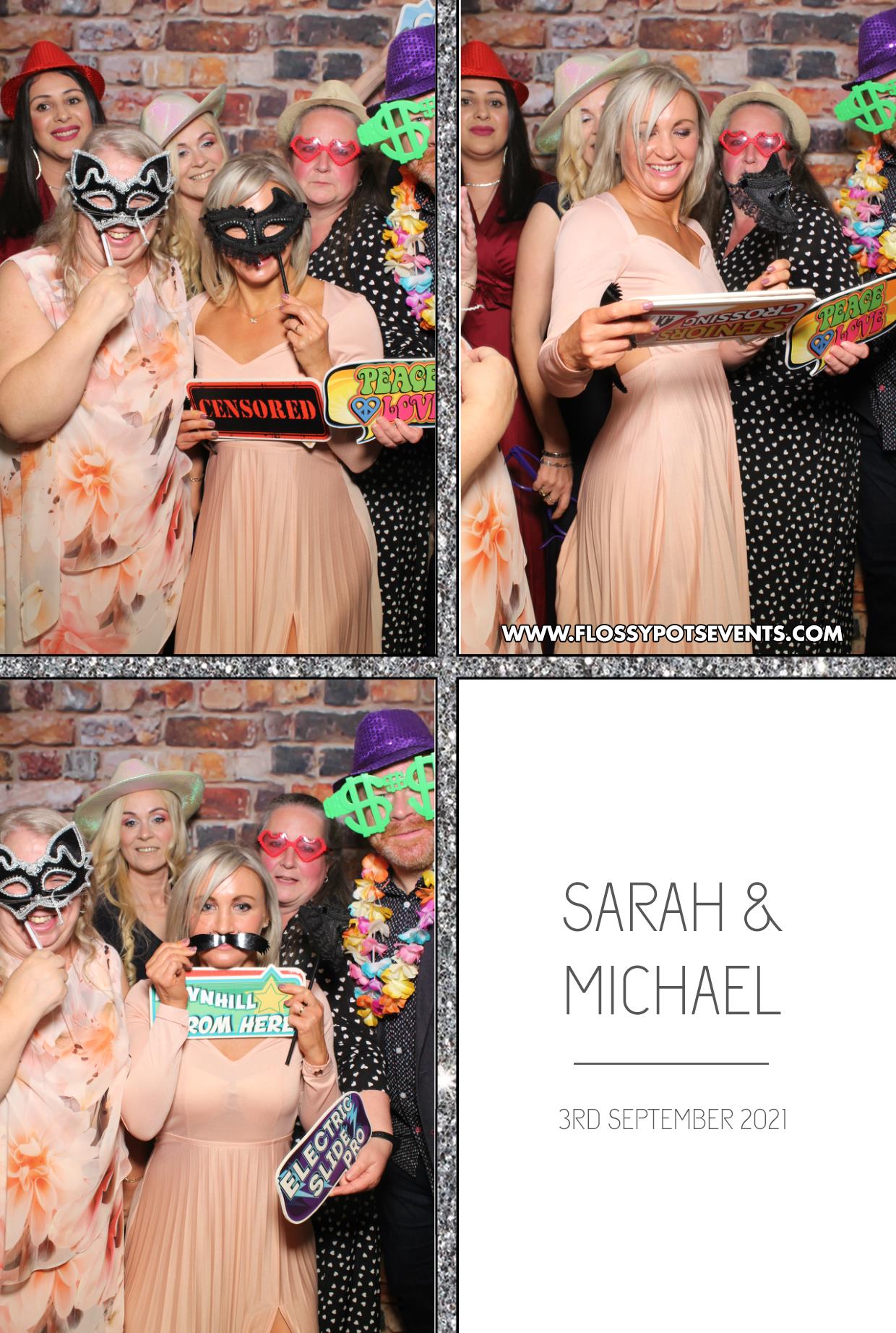 Sarah & Michael | View more photos from the event at gallery.boothtube.co.uk/u/BoothtubeLtd/Sarah-Michael