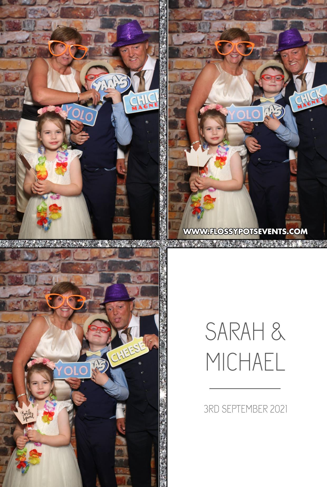 Sarah & Michael | View more photos from the event at gallery.boothtube.co.uk/u/BoothtubeLtd/Sarah-Michael