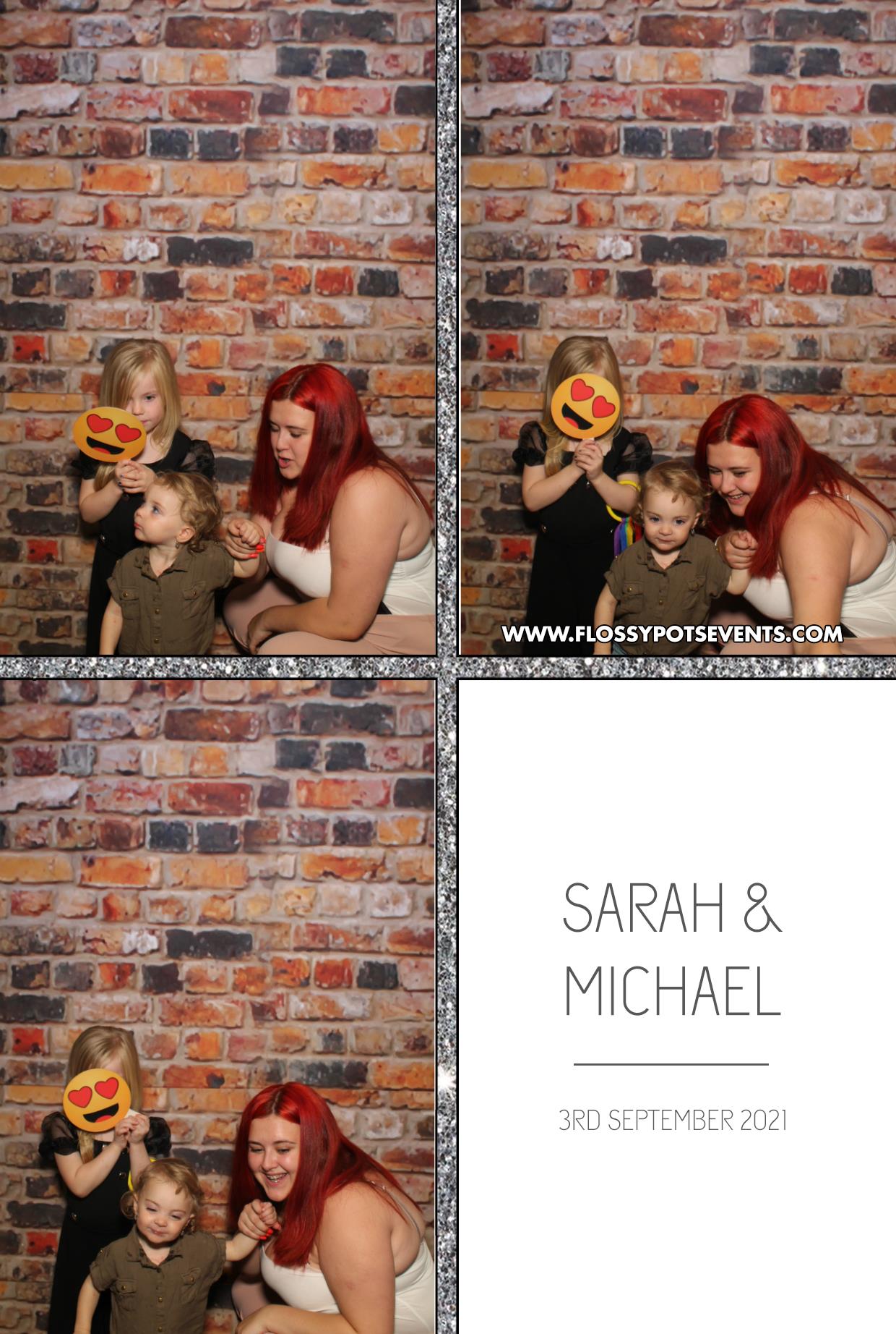Sarah & Michael | View more photos from the event at gallery.boothtube.co.uk/u/BoothtubeLtd/Sarah-Michael