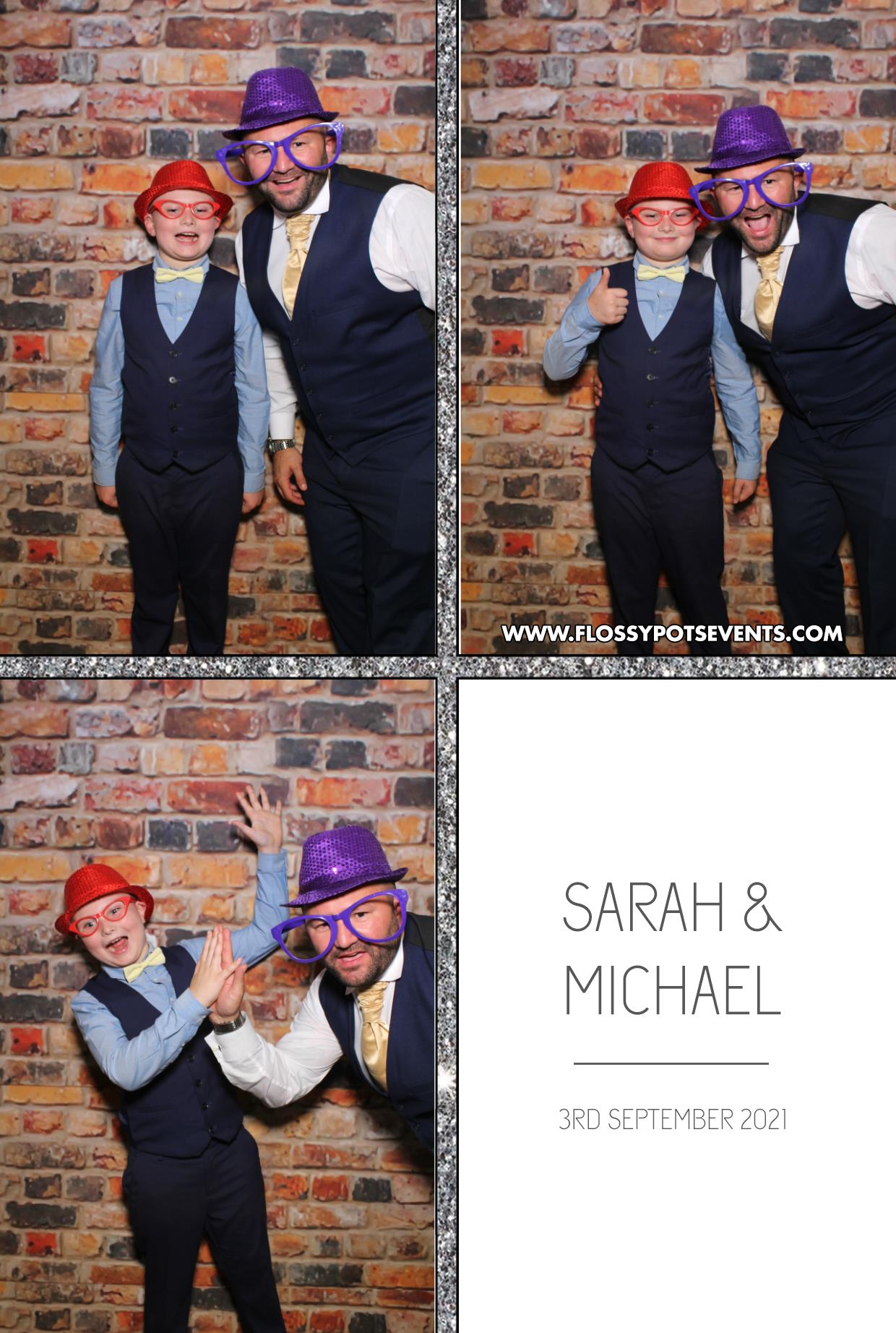 Sarah & Michael | View more photos from the event at gallery.boothtube.co.uk/u/BoothtubeLtd/Sarah-Michael