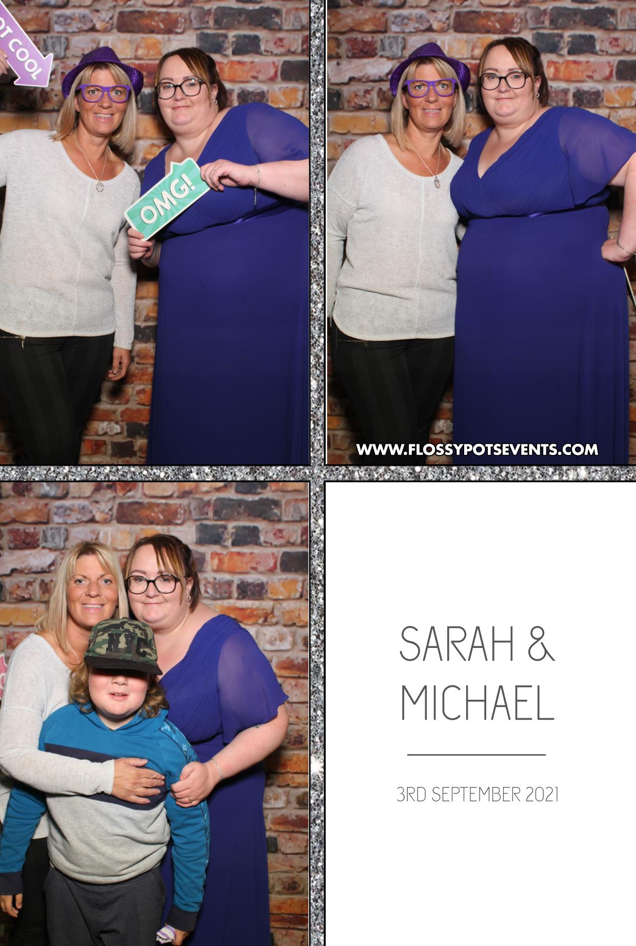 Sarah & Michael | View more photos from the event at gallery.boothtube.co.uk/u/BoothtubeLtd/Sarah-Michael