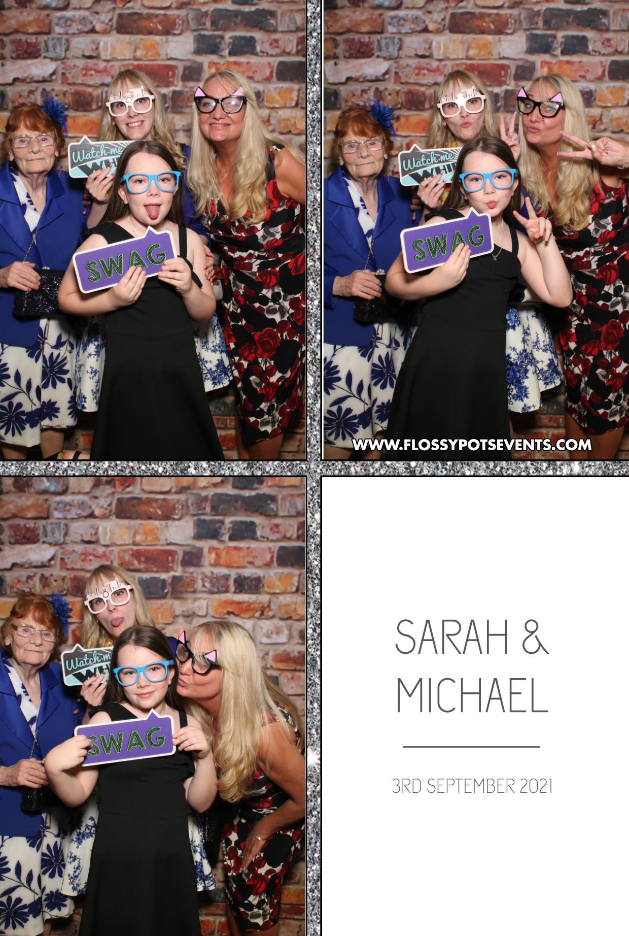 Sarah & Michael | View more photos from the event at gallery.boothtube.co.uk/u/BoothtubeLtd/Sarah-Michael