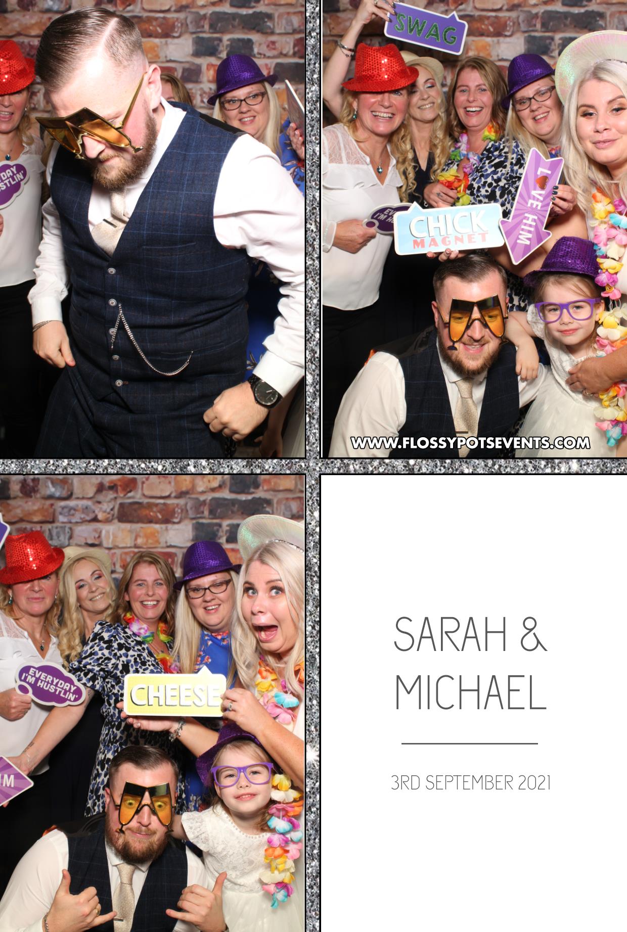 Sarah & Michael | View more photos from the event at gallery.boothtube.co.uk/u/BoothtubeLtd/Sarah-Michael
