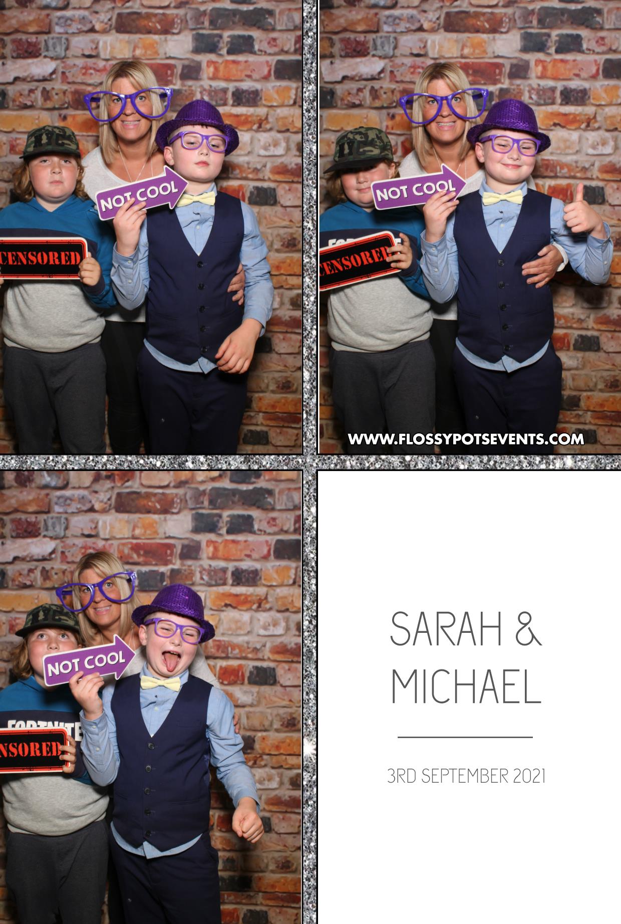 Sarah & Michael | View more photos from the event at gallery.boothtube.co.uk/u/BoothtubeLtd/Sarah-Michael
