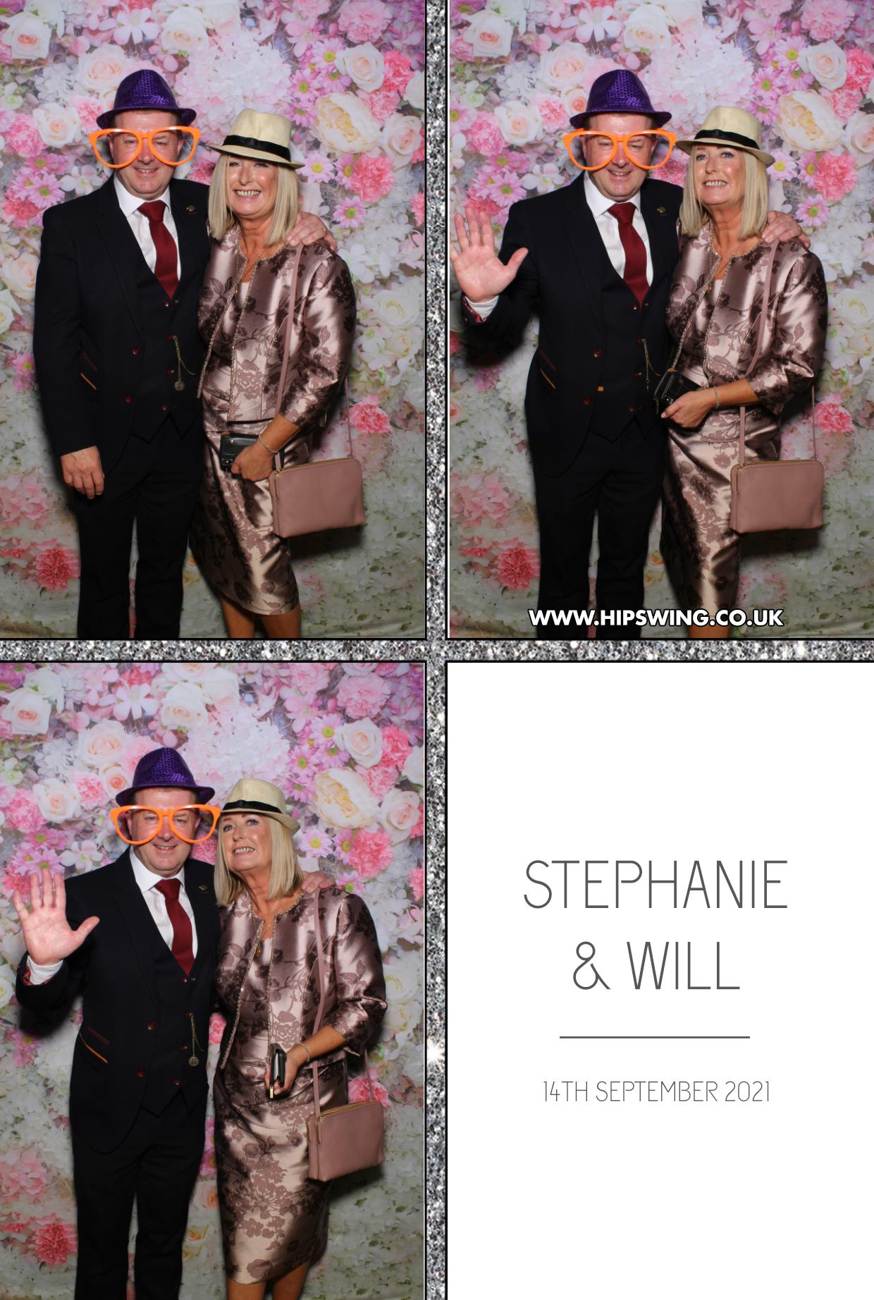 Stephanie & Will | View more photos from the event at gallery.boothtube.co.uk/u/BoothtubeLtd/Stephanie-Will