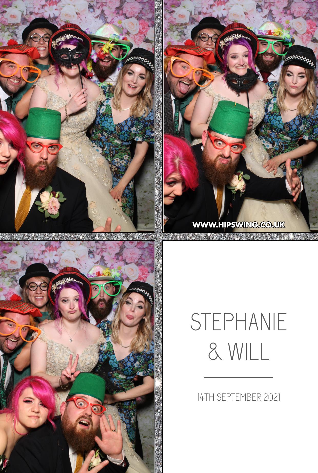 Stephanie & Will | View more photos from the event at gallery.boothtube.co.uk/u/BoothtubeLtd/Stephanie-Will