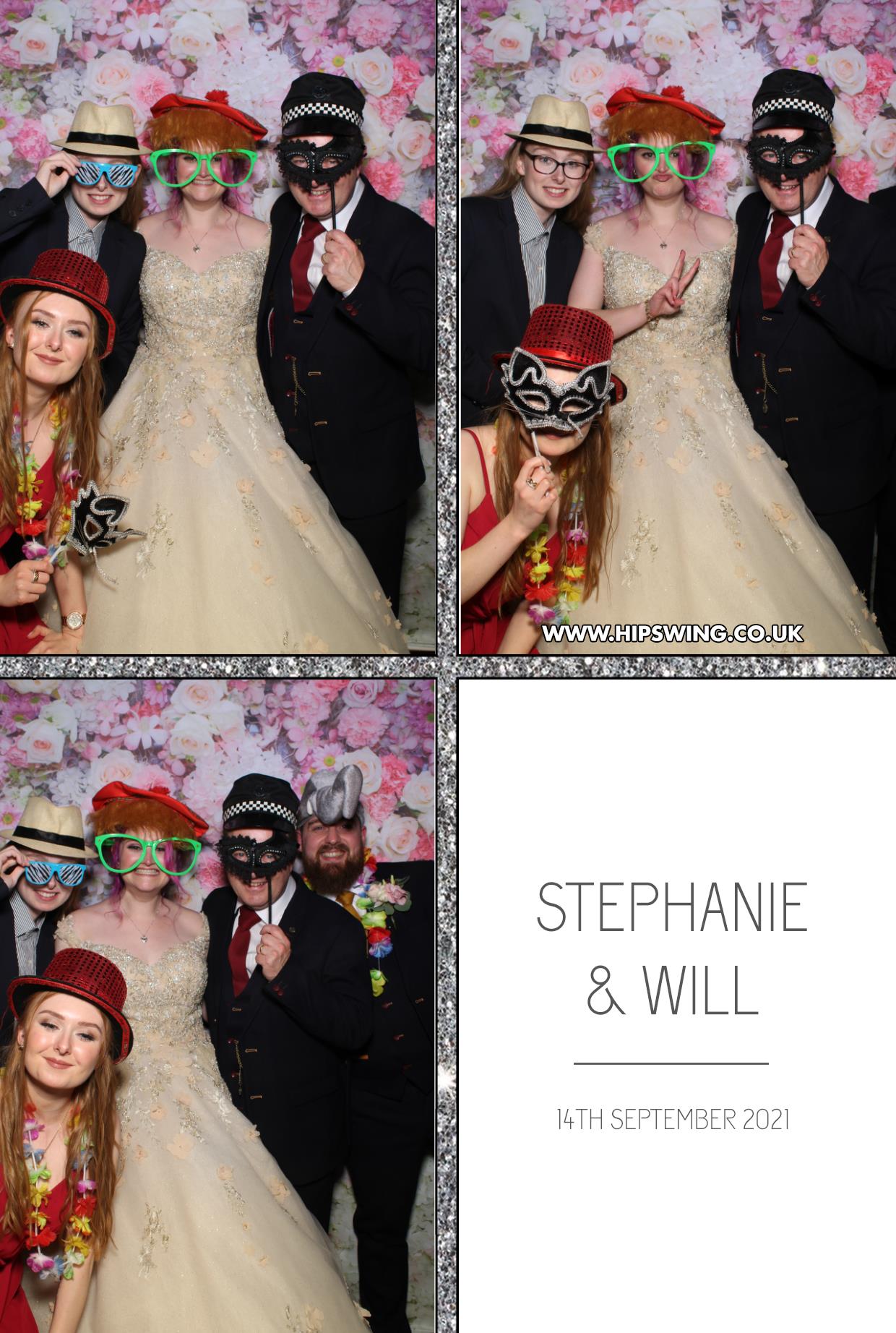 Stephanie & Will | View more photos from the event at gallery.boothtube.co.uk/u/BoothtubeLtd/Stephanie-Will