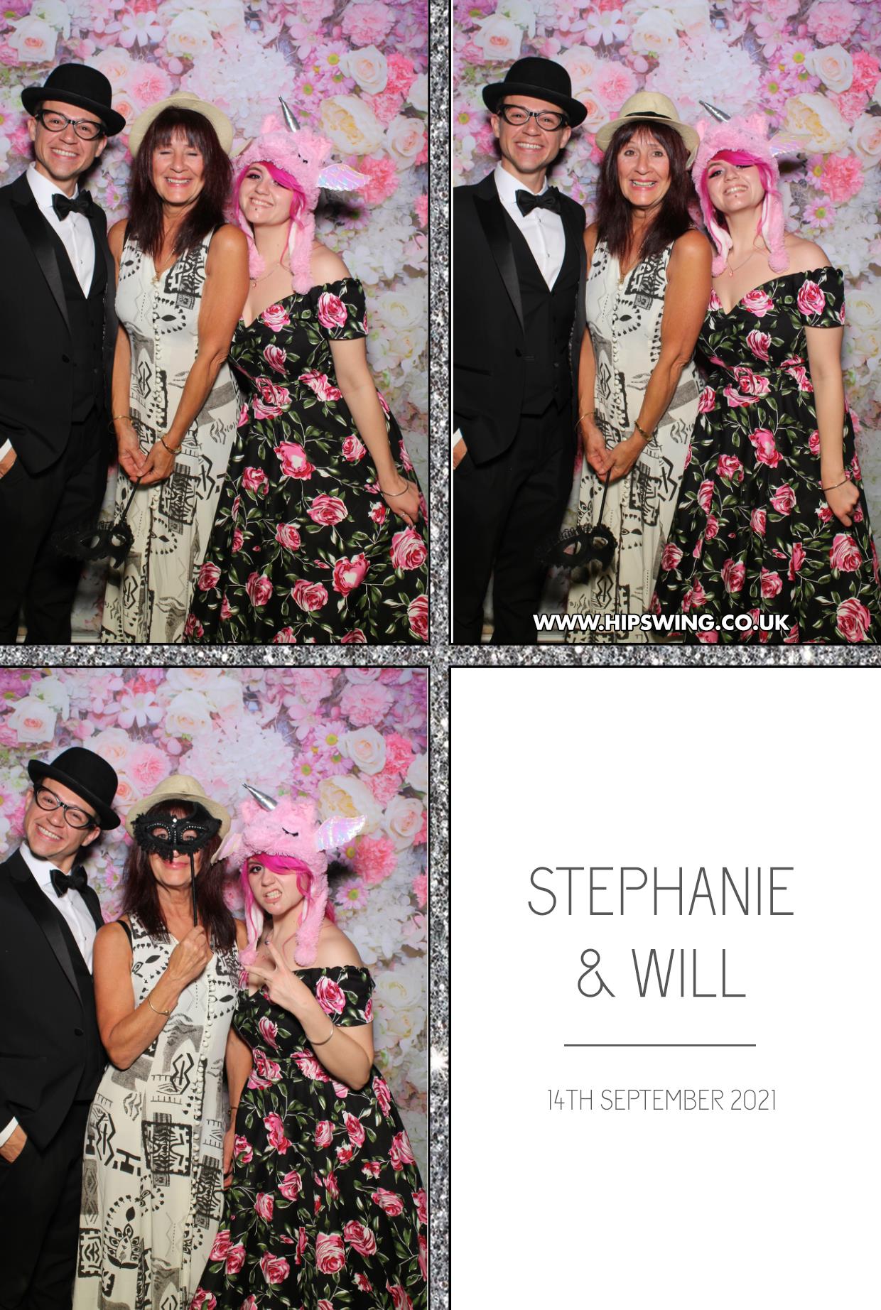 Stephanie & Will | View more photos from the event at gallery.boothtube.co.uk/u/BoothtubeLtd/Stephanie-Will