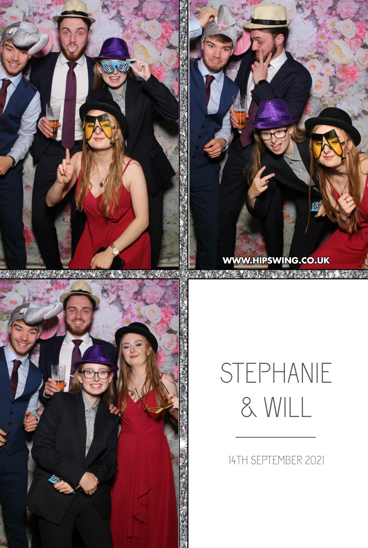 Stephanie & Will | View more photos from the event at gallery.boothtube.co.uk/u/BoothtubeLtd/Stephanie-Will