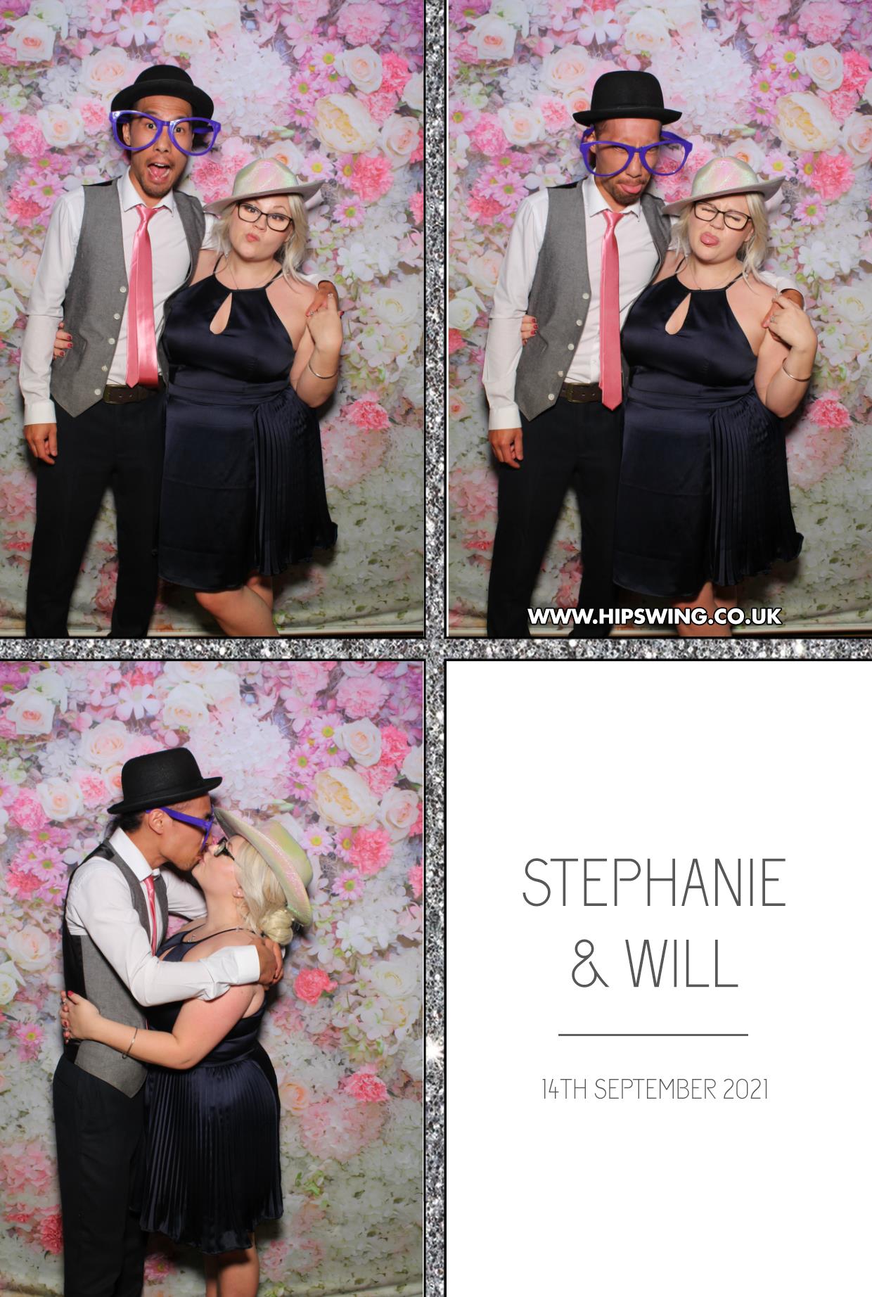 Stephanie & Will | View more photos from the event at gallery.boothtube.co.uk/u/BoothtubeLtd/Stephanie-Will