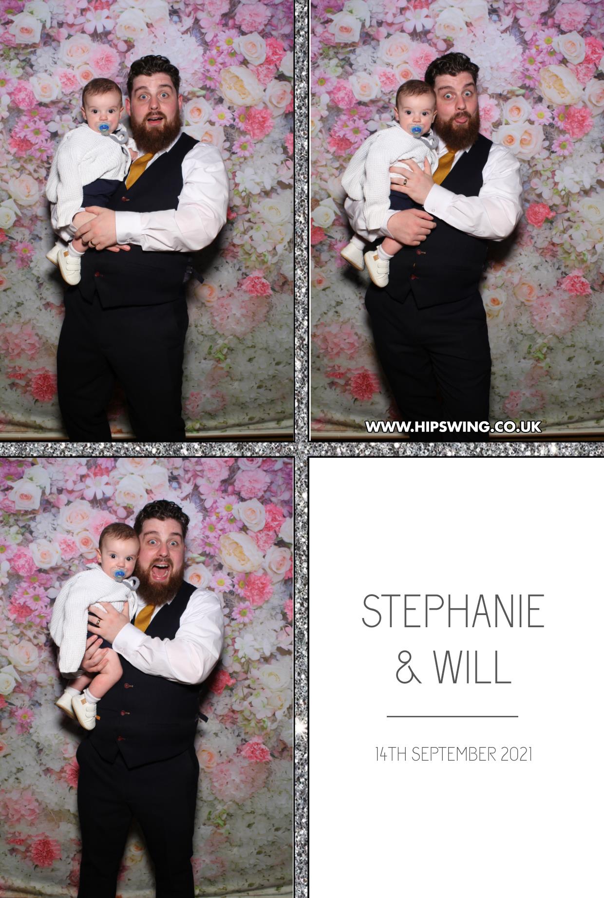 Stephanie & Will | View more photos from the event at gallery.boothtube.co.uk/u/BoothtubeLtd/Stephanie-Will