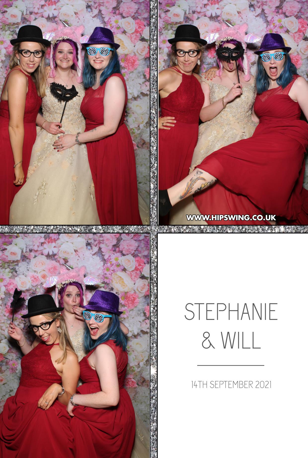 Stephanie & Will | View more photos from the event at gallery.boothtube.co.uk/u/BoothtubeLtd/Stephanie-Will
