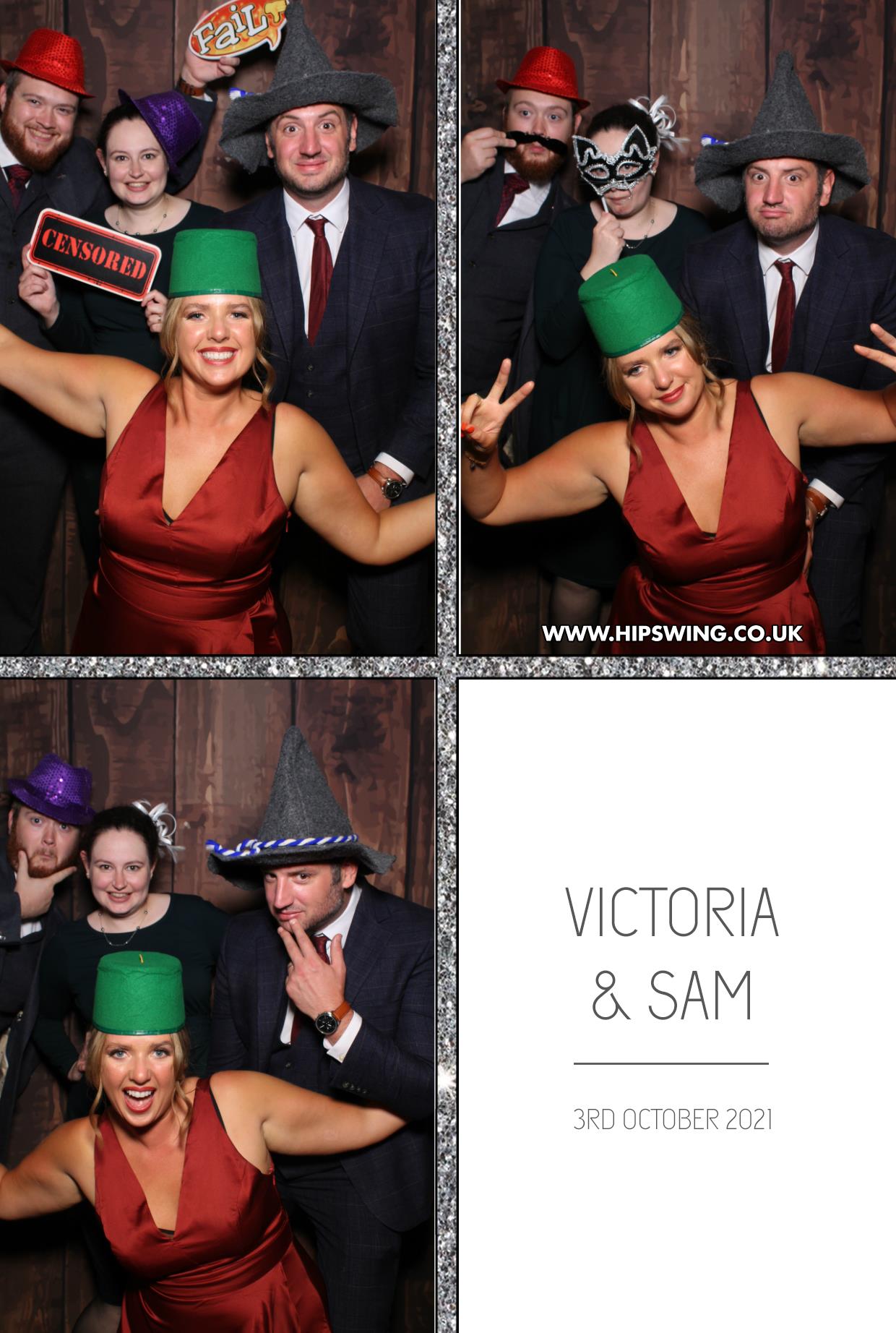 Victoria and Sam | View more photos from the event at gallery.boothtube.co.uk/u/BoothtubeLtd/Victoria-and-Sam