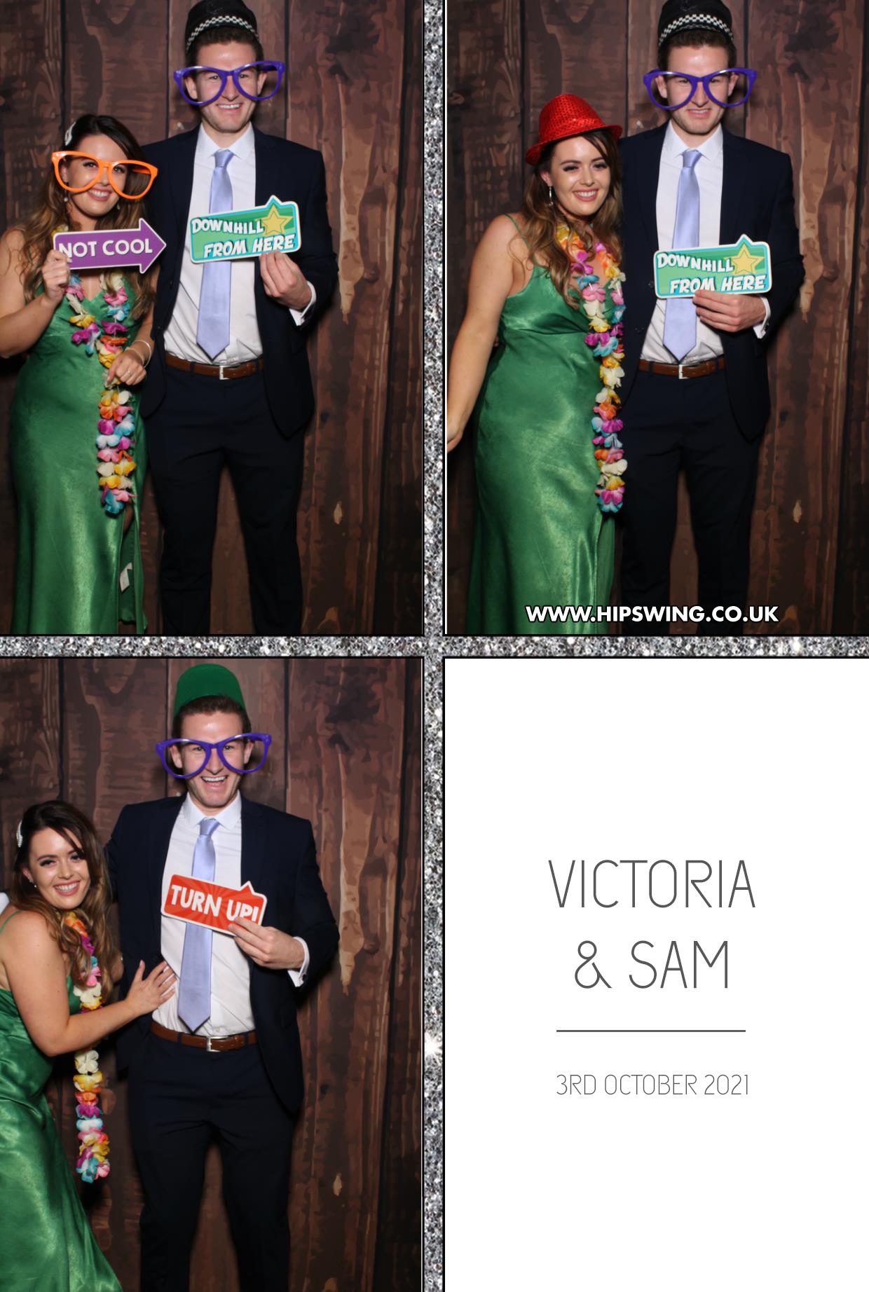 Victoria and Sam | View more photos from the event at gallery.boothtube.co.uk/u/BoothtubeLtd/Victoria-and-Sam