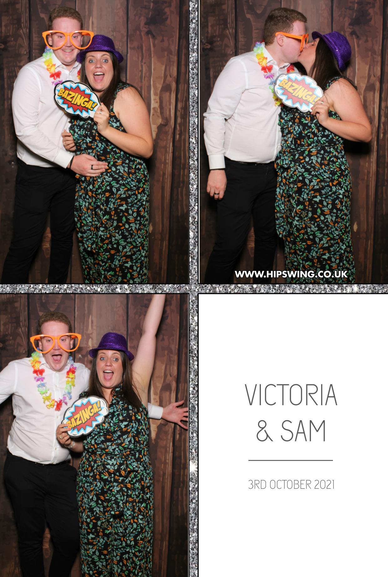Victoria and Sam | View more photos from the event at gallery.boothtube.co.uk/u/BoothtubeLtd/Victoria-and-Sam