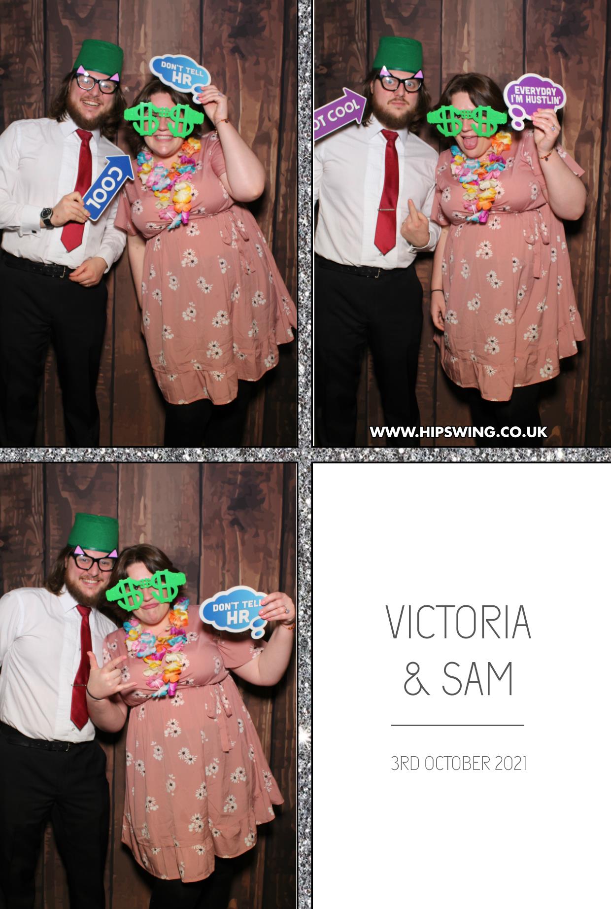 Victoria and Sam | View more photos from the event at gallery.boothtube.co.uk/u/BoothtubeLtd/Victoria-and-Sam