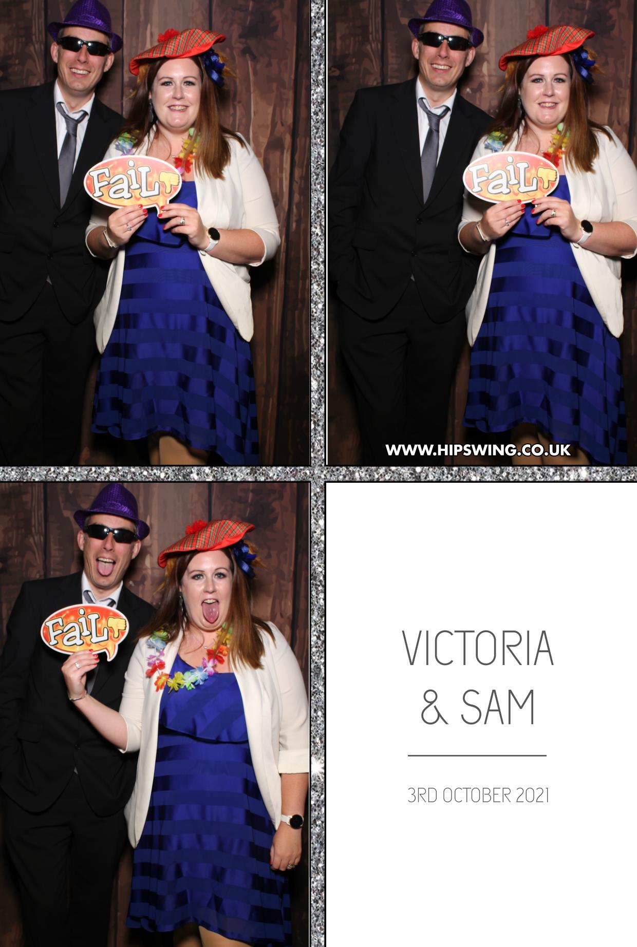Victoria and Sam | View more photos from the event at gallery.boothtube.co.uk/u/BoothtubeLtd/Victoria-and-Sam