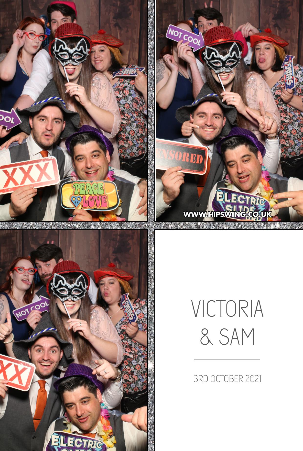 Victoria and Sam | View more photos from the event at gallery.boothtube.co.uk/u/BoothtubeLtd/Victoria-and-Sam