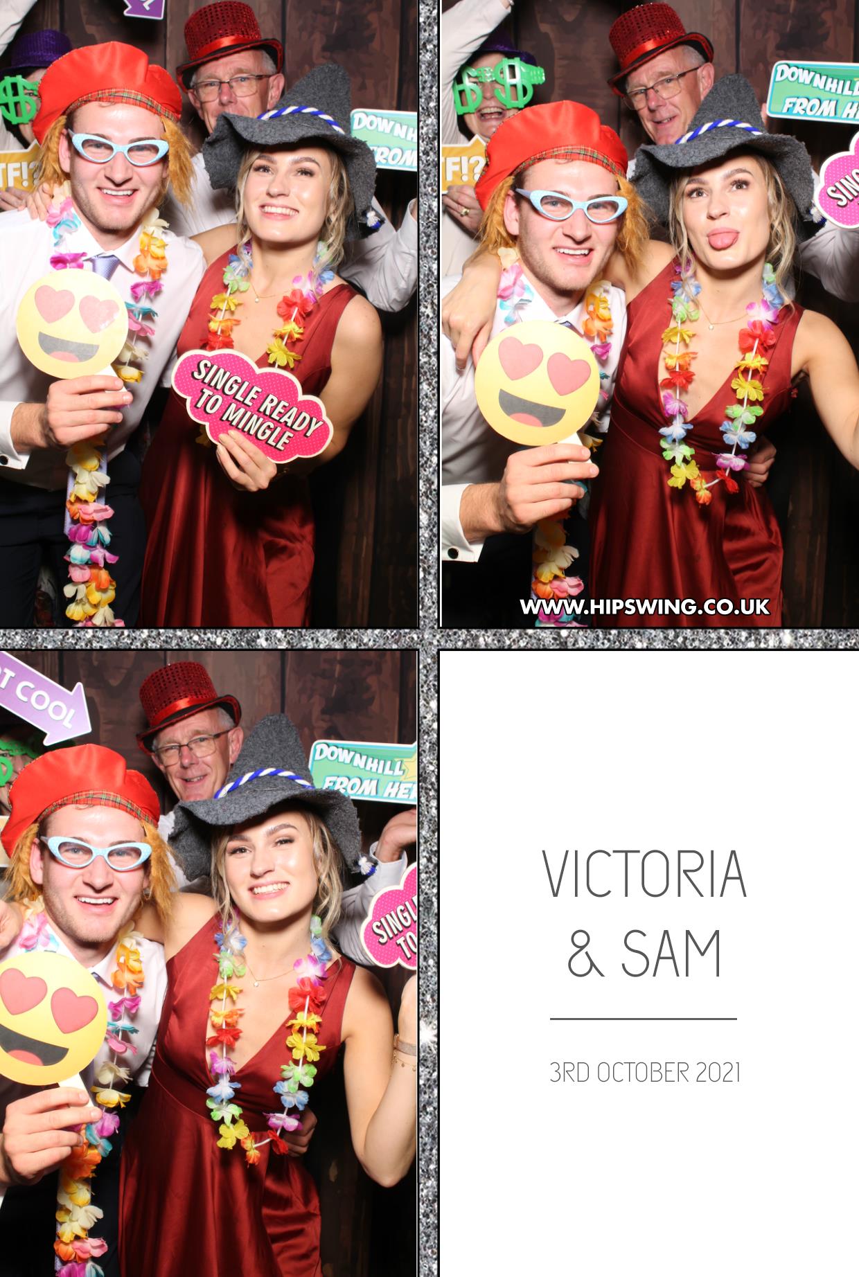 Victoria and Sam | View more photos from the event at gallery.boothtube.co.uk/u/BoothtubeLtd/Victoria-and-Sam