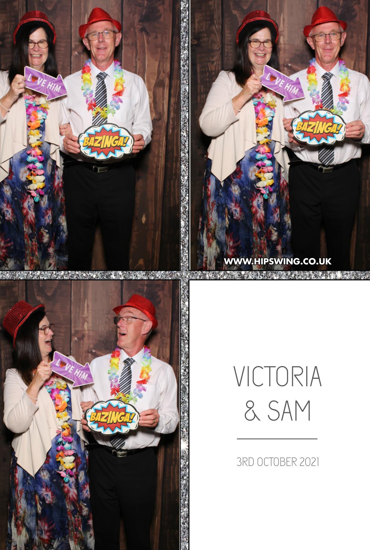 Victoria and Sam | View more photos from the event at gallery.boothtube.co.uk/u/BoothtubeLtd/Victoria-and-Sam