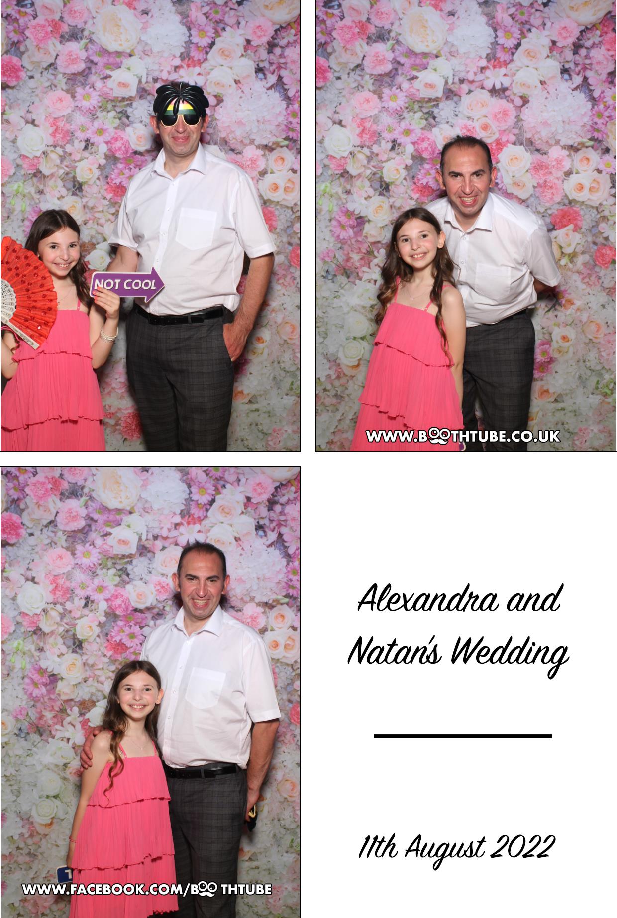 Alexandra & Natan's Wedding | View more photos from the event at gallery.boothtube.co.uk/u/BoothtubeLtd/Alexandra-Natans-Wedding