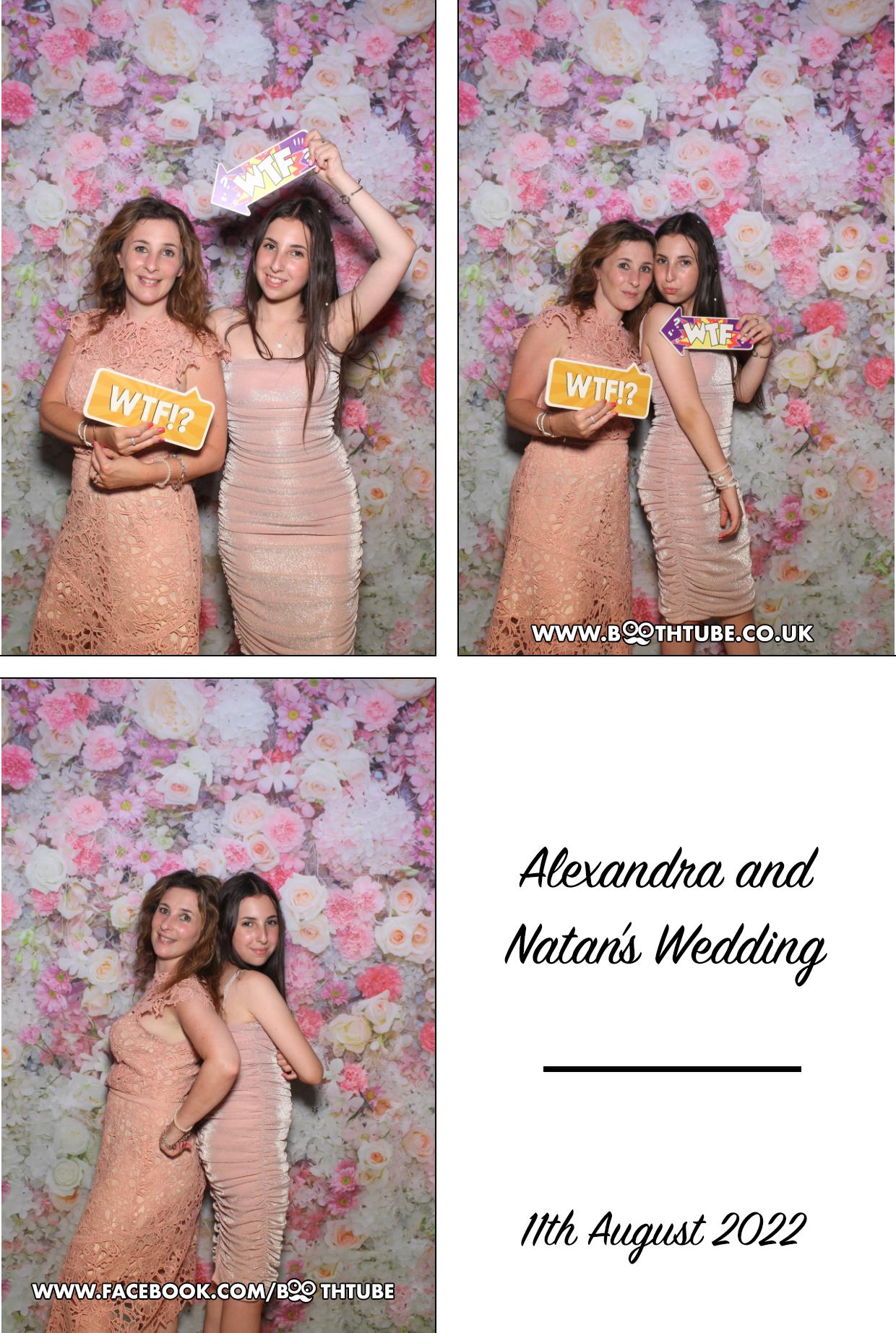 Alexandra & Natan's Wedding | View more photos from the event at gallery.boothtube.co.uk/u/BoothtubeLtd/Alexandra-Natans-Wedding