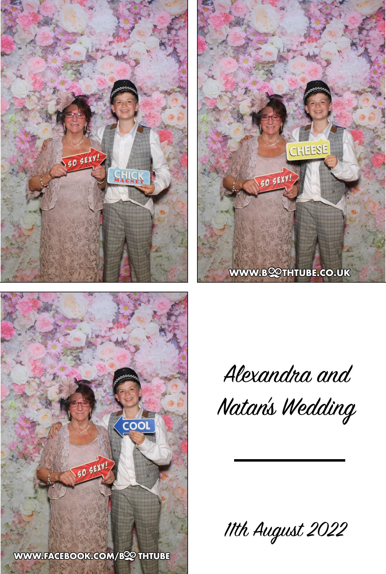 Alexandra & Natan's Wedding | View more photos from the event at gallery.boothtube.co.uk/u/BoothtubeLtd/Alexandra-Natans-Wedding