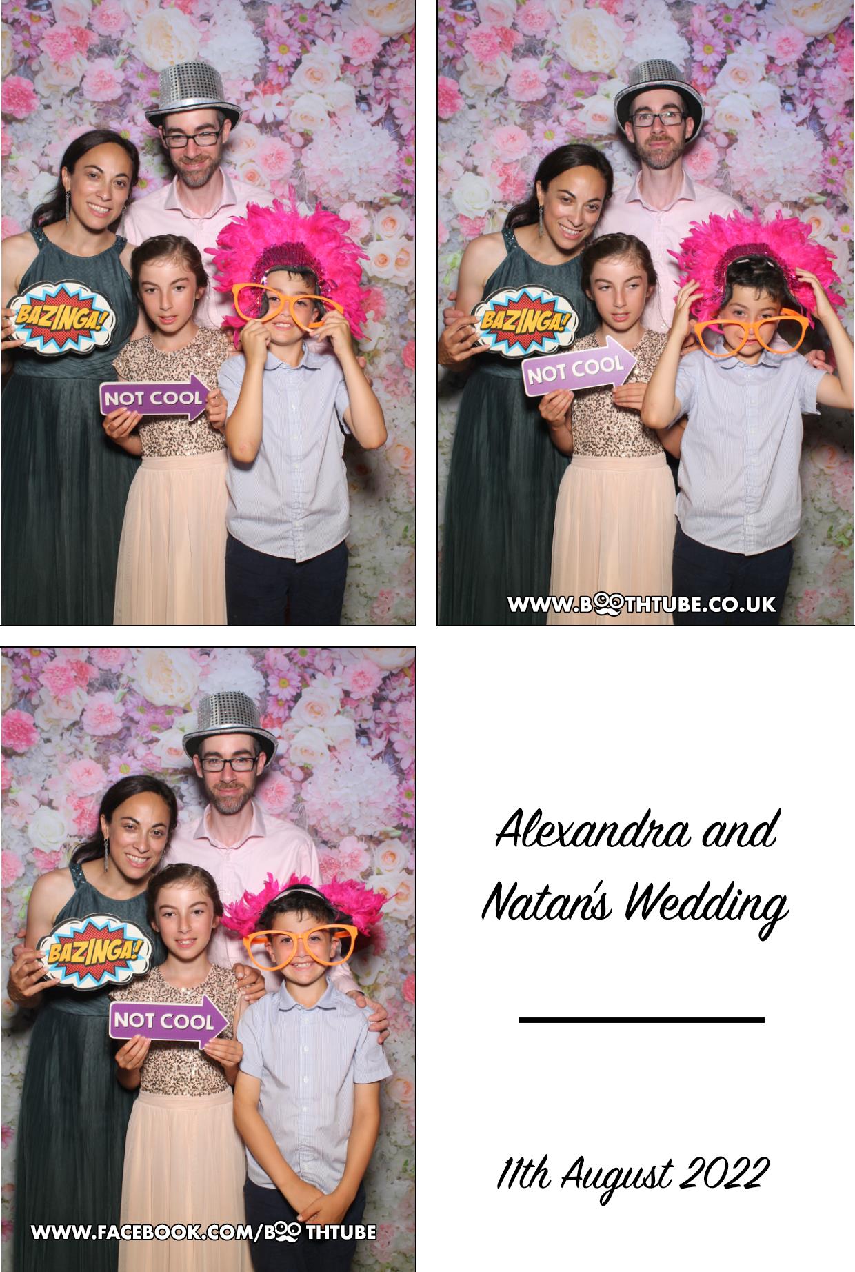 Alexandra & Natan's Wedding | View more photos from the event at gallery.boothtube.co.uk/u/BoothtubeLtd/Alexandra-Natans-Wedding