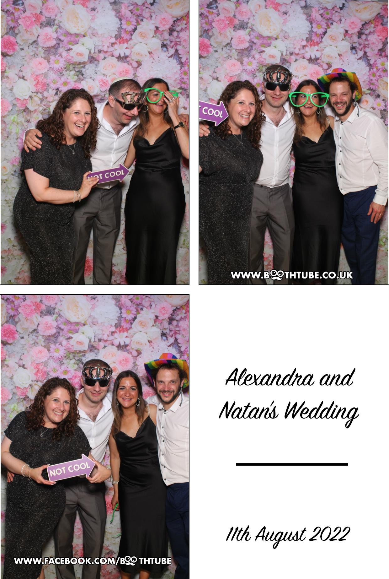Alexandra & Natan's Wedding | View more photos from the event at gallery.boothtube.co.uk/u/BoothtubeLtd/Alexandra-Natans-Wedding