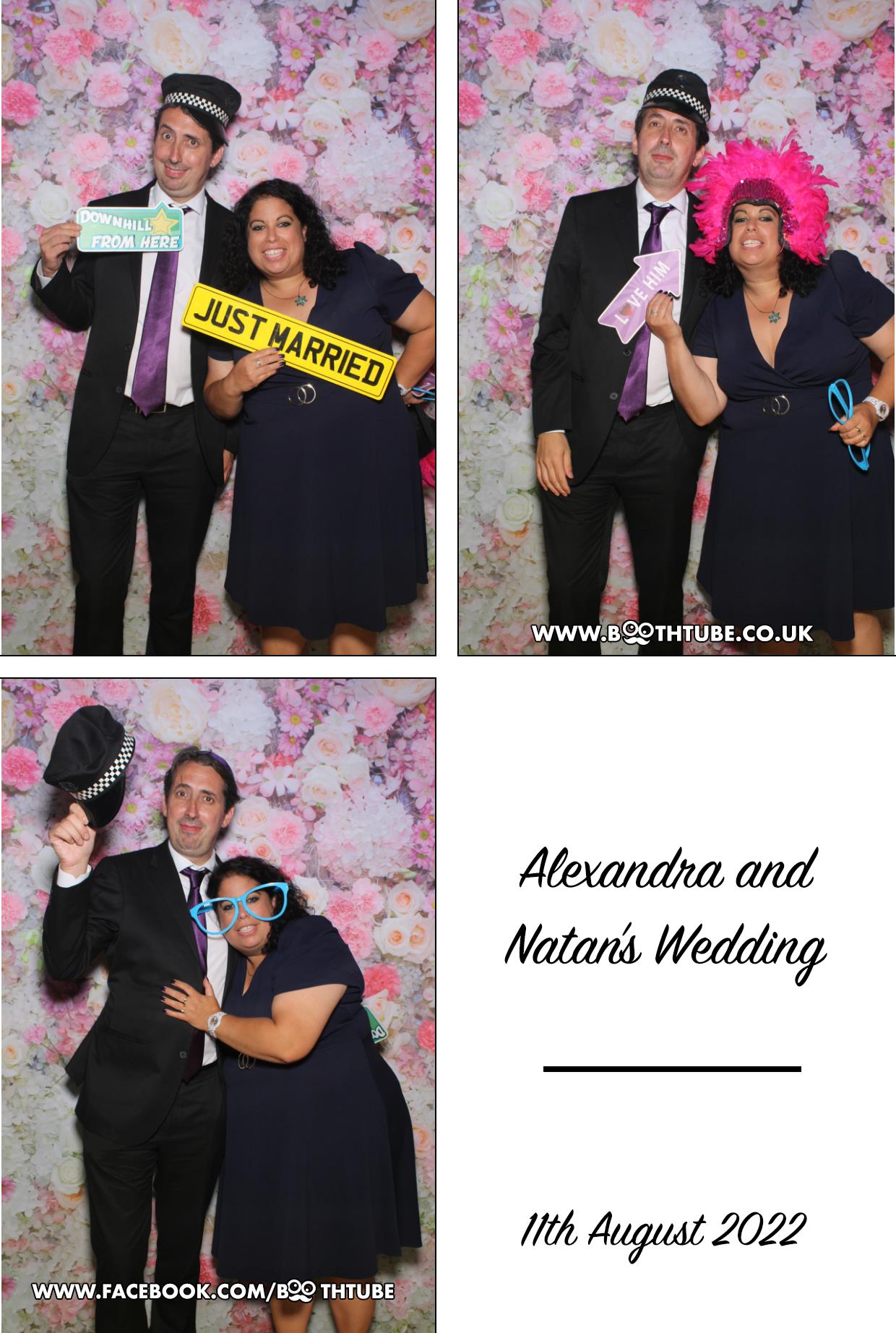 Alexandra & Natan's Wedding | View more photos from the event at gallery.boothtube.co.uk/u/BoothtubeLtd/Alexandra-Natans-Wedding