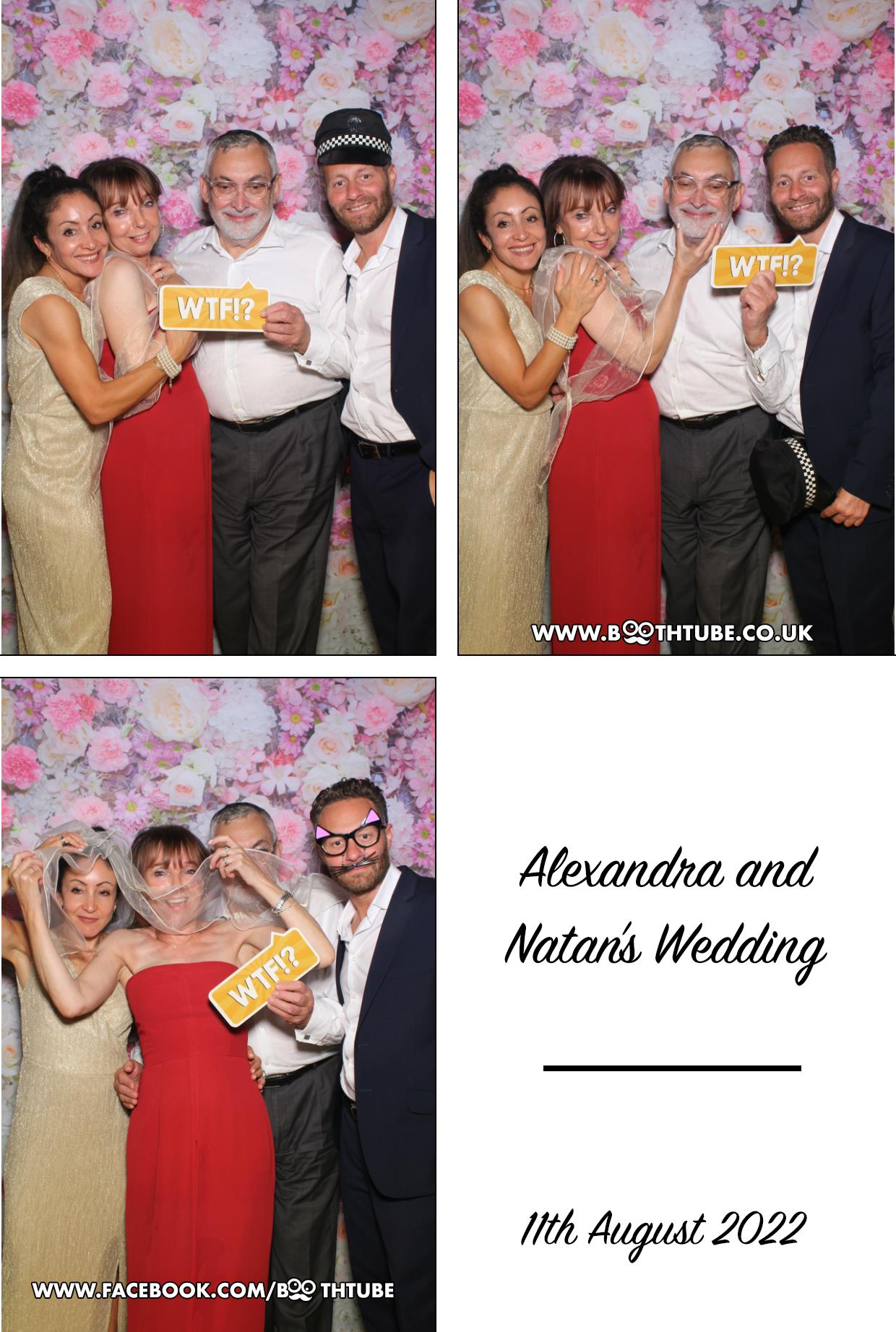 Alexandra & Natan's Wedding | View more photos from the event at gallery.boothtube.co.uk/u/BoothtubeLtd/Alexandra-Natans-Wedding