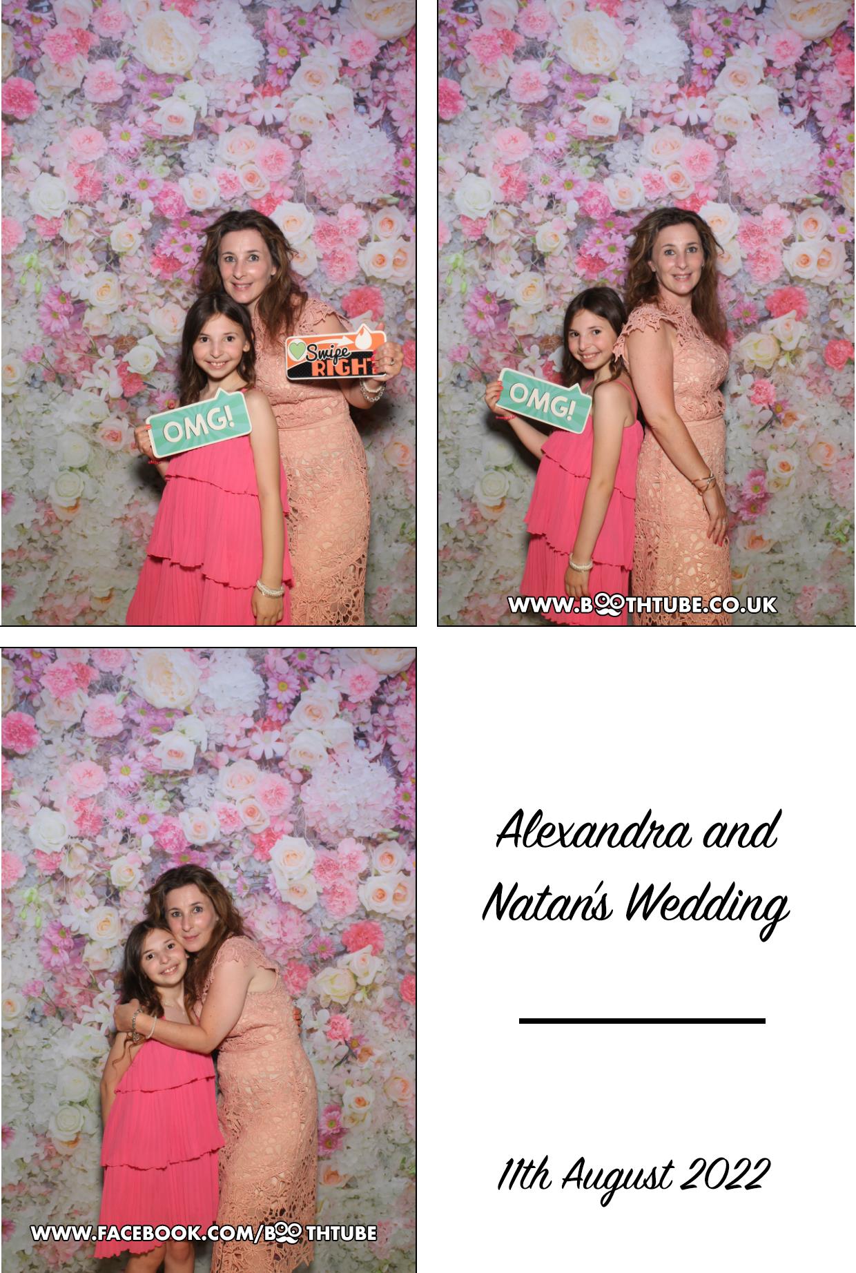 Alexandra & Natan's Wedding | View more photos from the event at gallery.boothtube.co.uk/u/BoothtubeLtd/Alexandra-Natans-Wedding