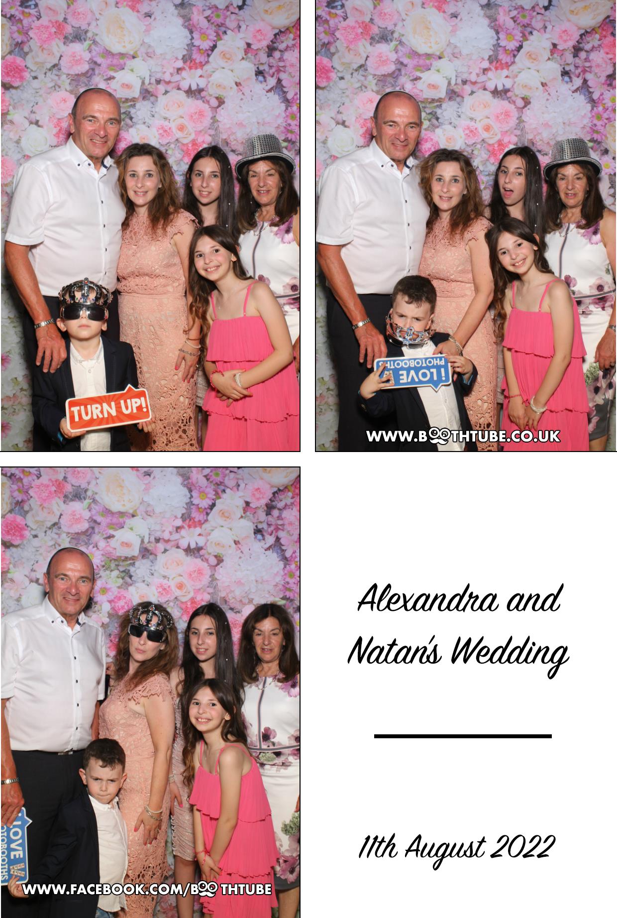 Alexandra & Natan's Wedding | View more photos from the event at gallery.boothtube.co.uk/u/BoothtubeLtd/Alexandra-Natans-Wedding