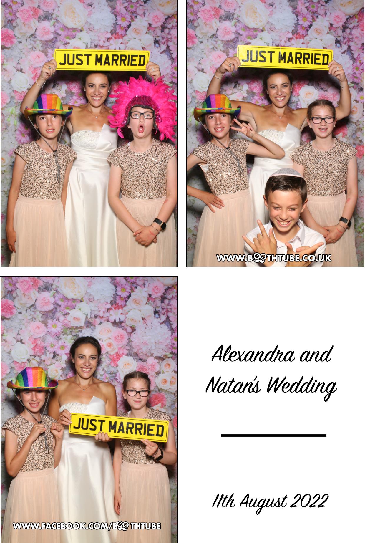 Alexandra & Natan's Wedding | View more photos from the event at gallery.boothtube.co.uk/u/BoothtubeLtd/Alexandra-Natans-Wedding