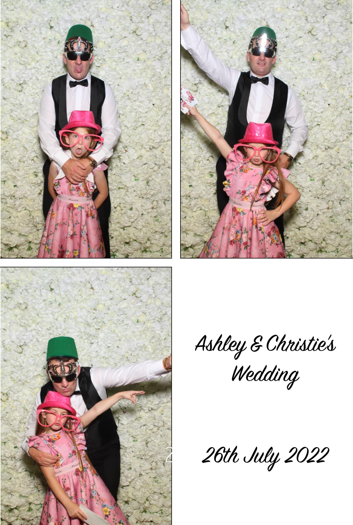 Ashley & Christie's Wedding  | View more photos from the event at gallery.boothtube.co.uk/u/BoothtubeLtd/Ashley-Christies-Wedding