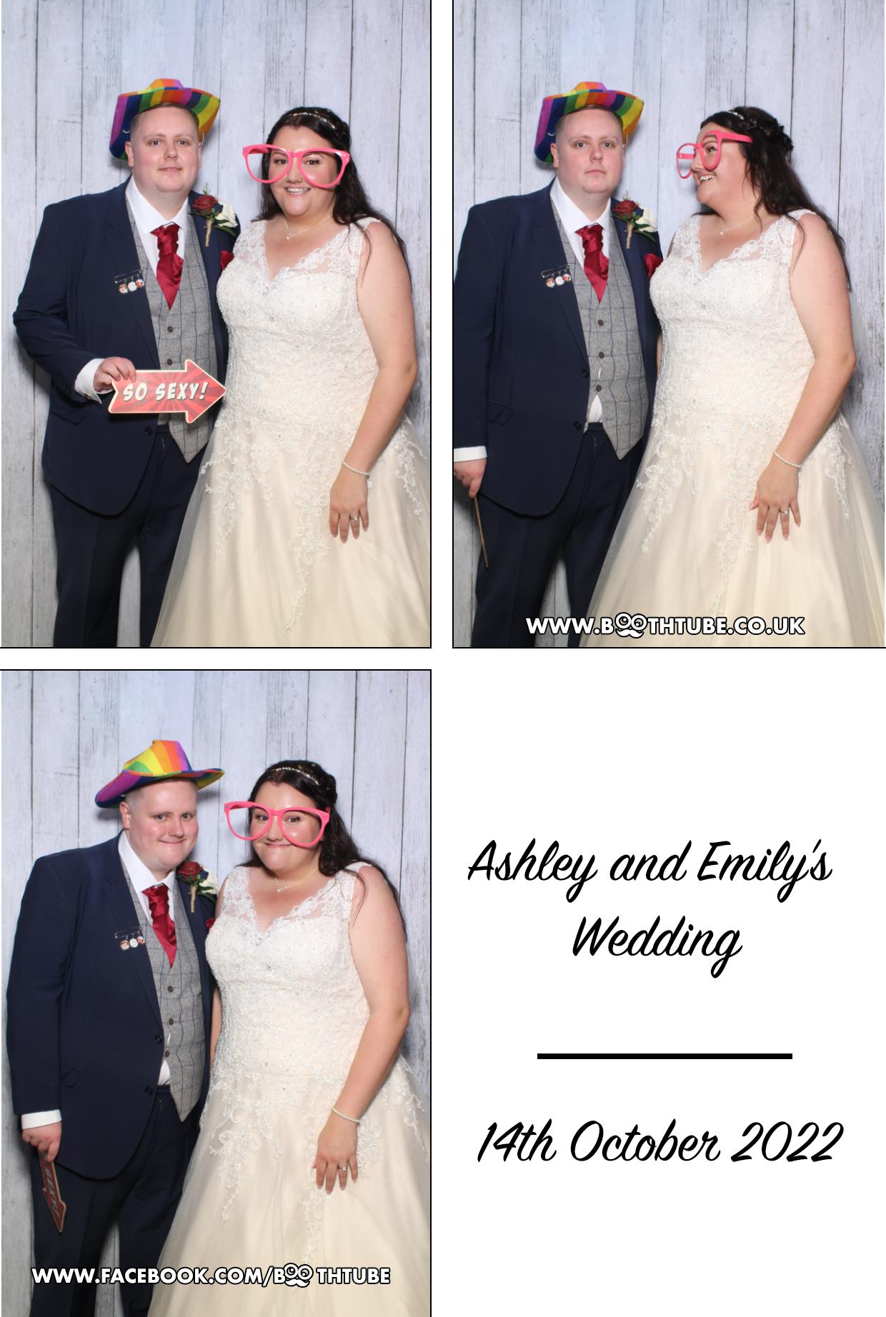 Ashley & Emily's Wedding | View more photos from the event at gallery.boothtube.co.uk/u/BoothtubeLtd/Ashley-Emilys-Wedding