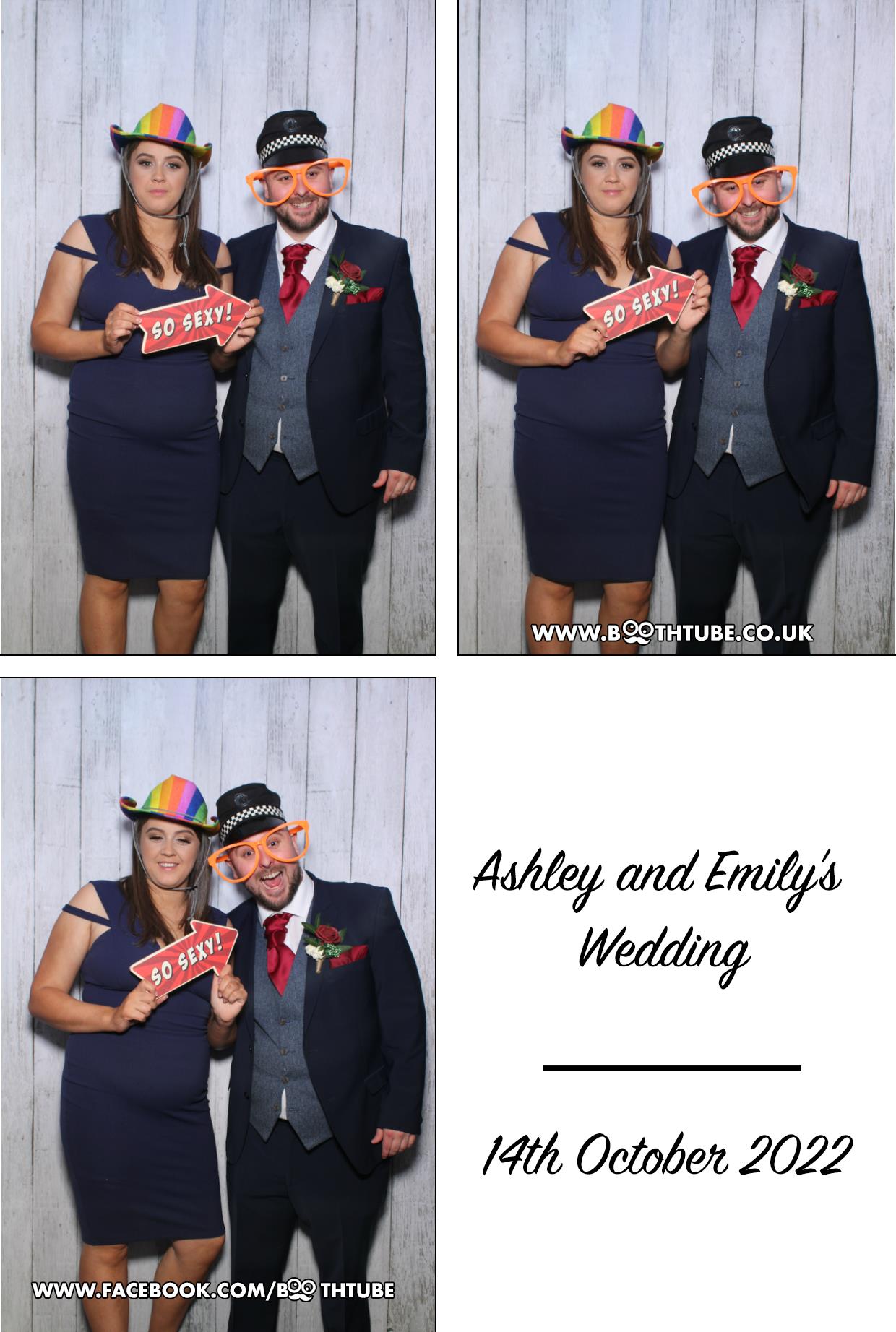 Ashley & Emily's Wedding | View more photos from the event at gallery.boothtube.co.uk/u/BoothtubeLtd/Ashley-Emilys-Wedding