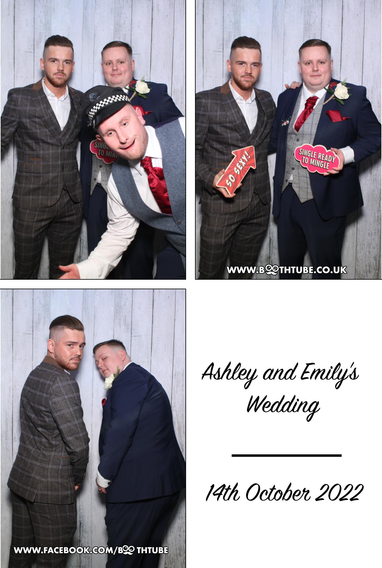 Ashley & Emily's Wedding | View more photos from the event at gallery.boothtube.co.uk/u/BoothtubeLtd/Ashley-Emilys-Wedding