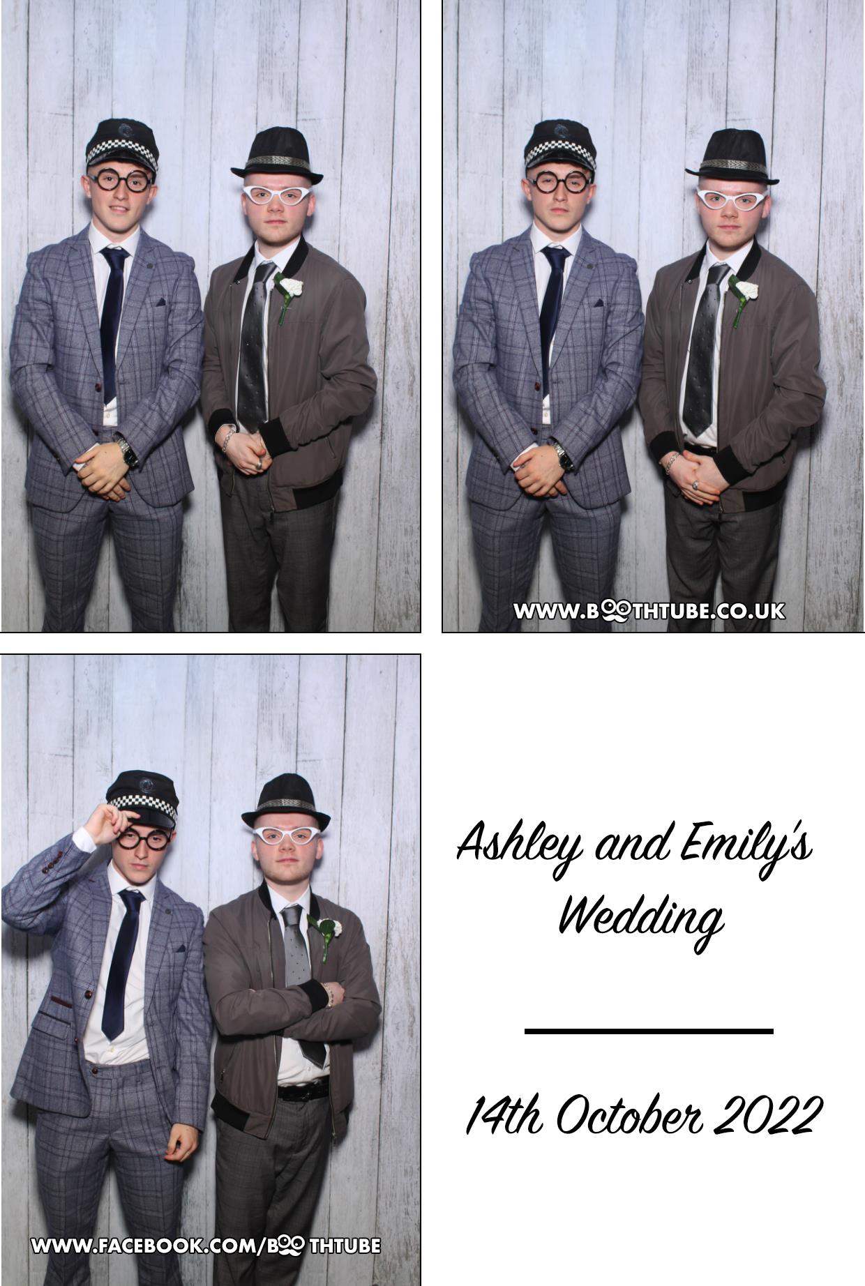 Ashley & Emily's Wedding | View more photos from the event at gallery.boothtube.co.uk/u/BoothtubeLtd/Ashley-Emilys-Wedding