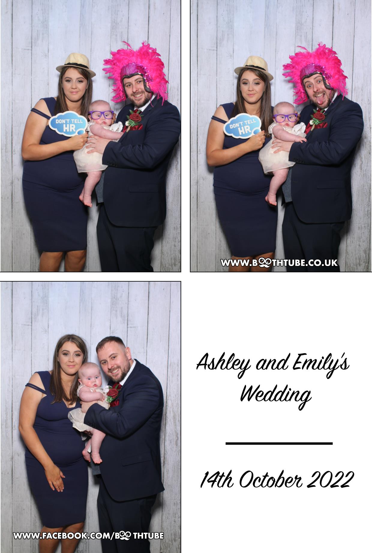 Ashley & Emily's Wedding | View more photos from the event at gallery.boothtube.co.uk/u/BoothtubeLtd/Ashley-Emilys-Wedding