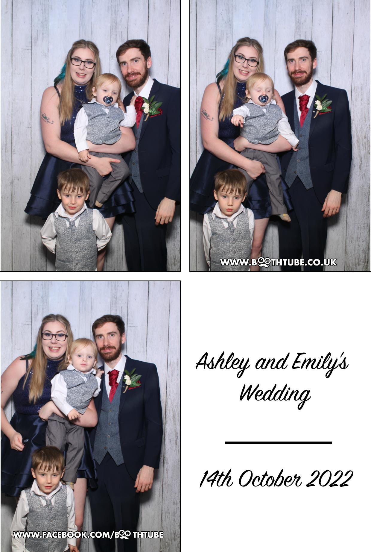 Ashley & Emily's Wedding | View more photos from the event at gallery.boothtube.co.uk/u/BoothtubeLtd/Ashley-Emilys-Wedding
