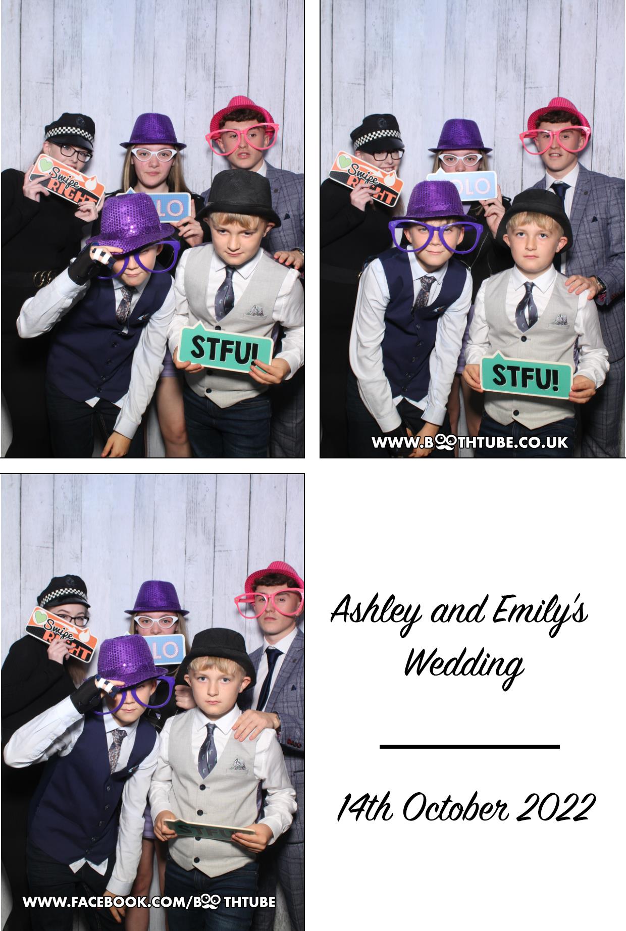 Ashley & Emily's Wedding | View more photos from the event at gallery.boothtube.co.uk/u/BoothtubeLtd/Ashley-Emilys-Wedding