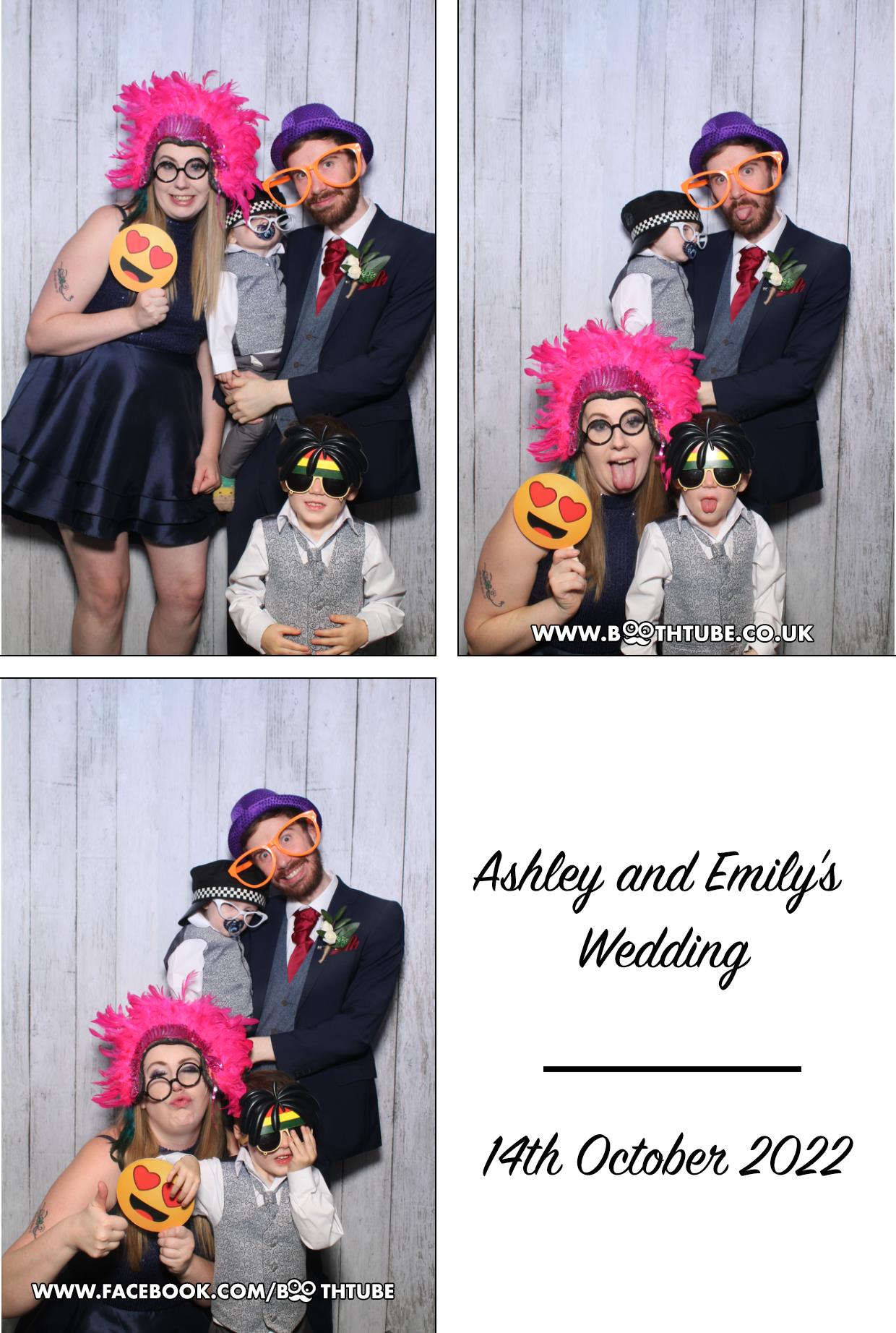 Ashley & Emily's Wedding | View more photos from the event at gallery.boothtube.co.uk/u/BoothtubeLtd/Ashley-Emilys-Wedding