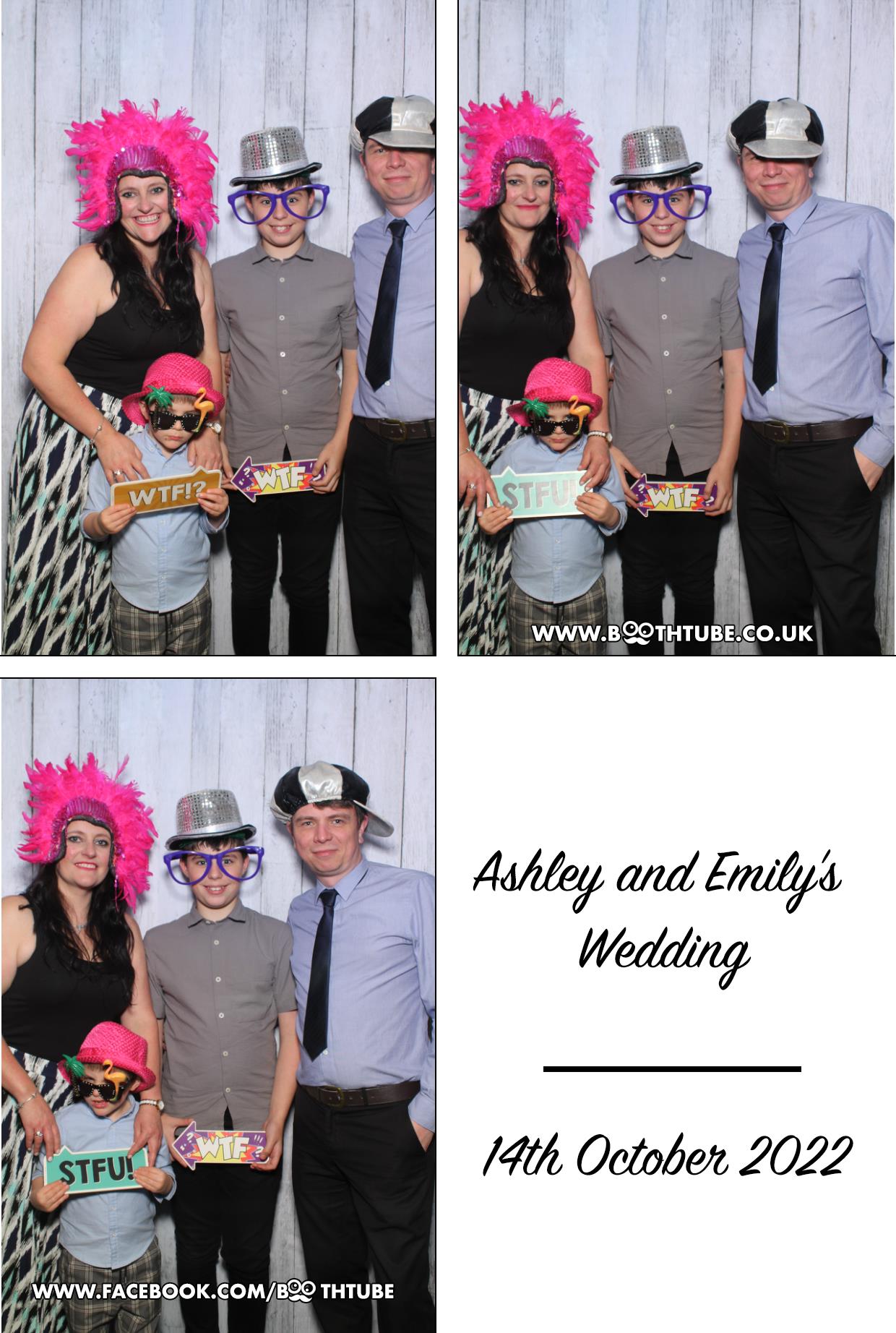 Ashley & Emily's Wedding | View more photos from the event at gallery.boothtube.co.uk/u/BoothtubeLtd/Ashley-Emilys-Wedding
