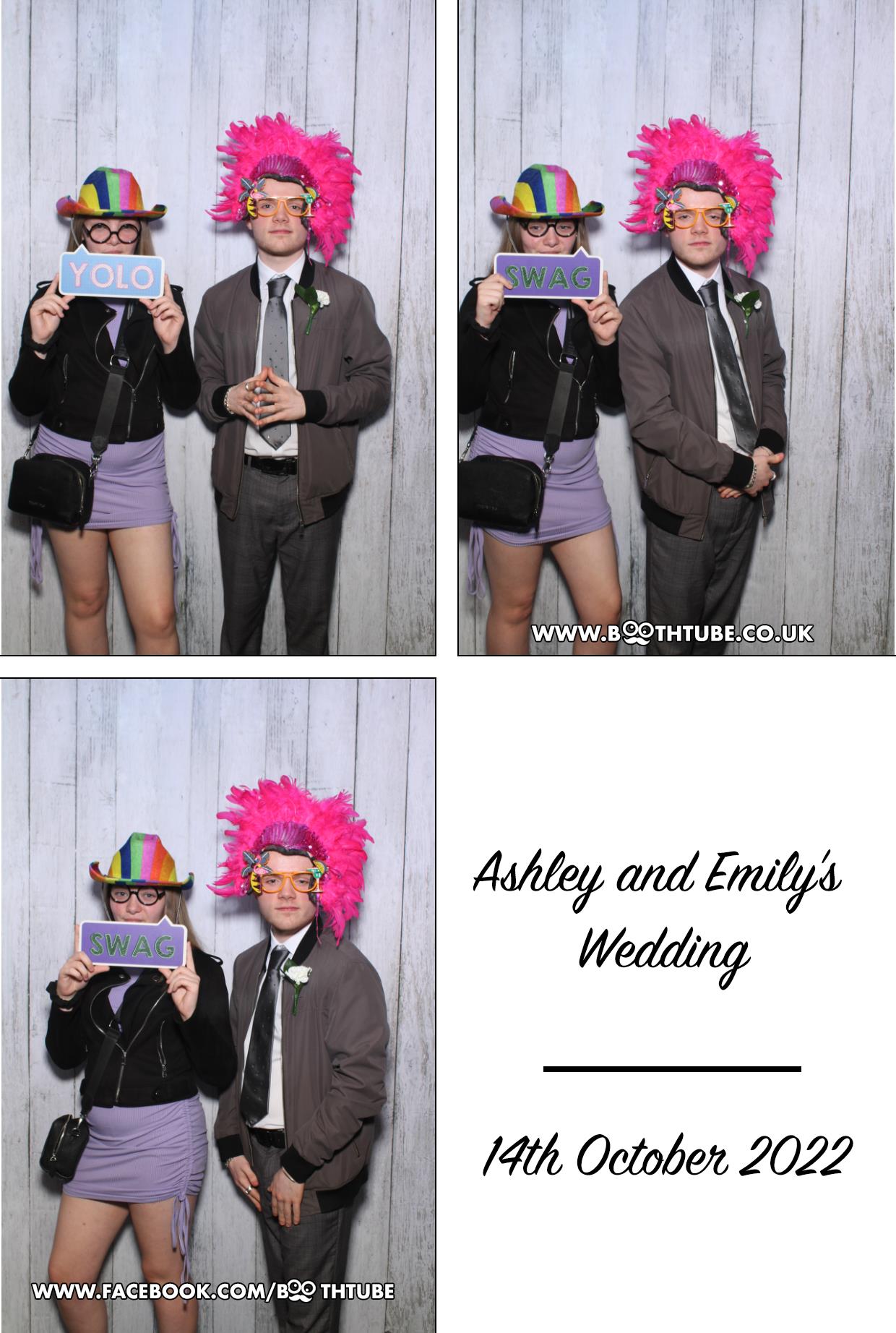 Ashley & Emily's Wedding | View more photos from the event at gallery.boothtube.co.uk/u/BoothtubeLtd/Ashley-Emilys-Wedding