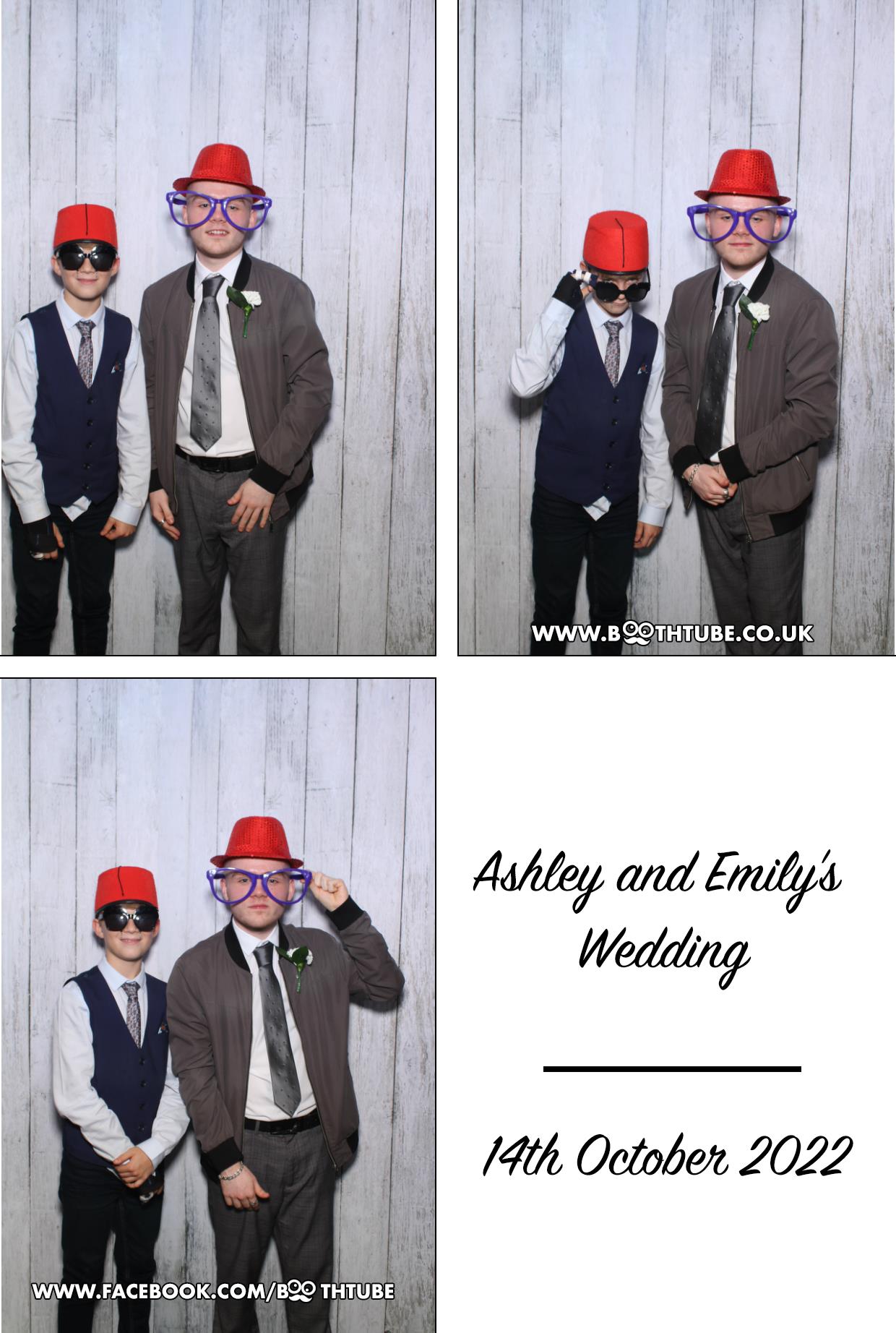 Ashley & Emily's Wedding | View more photos from the event at gallery.boothtube.co.uk/u/BoothtubeLtd/Ashley-Emilys-Wedding